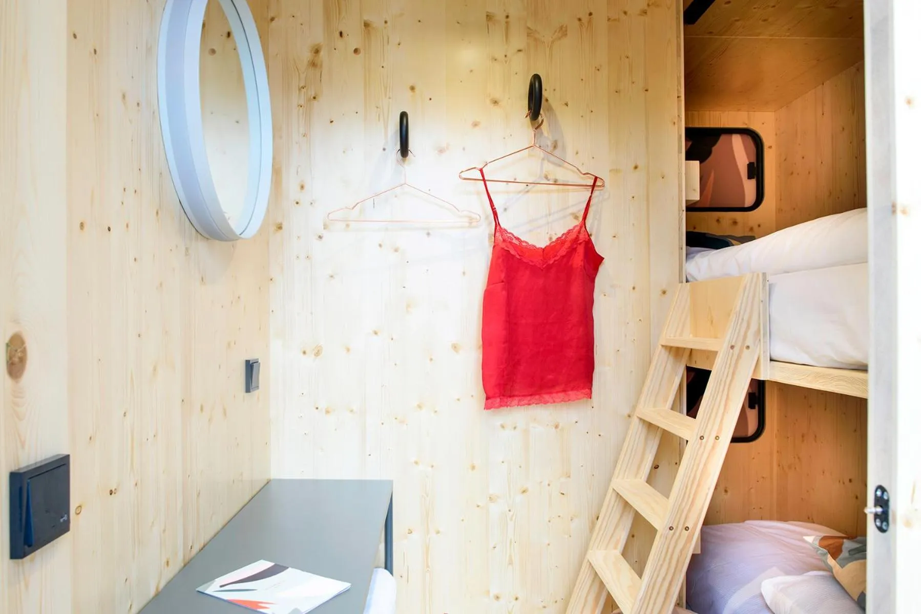 bunk bed, Bed in The Green Elephant Hostel & Spa