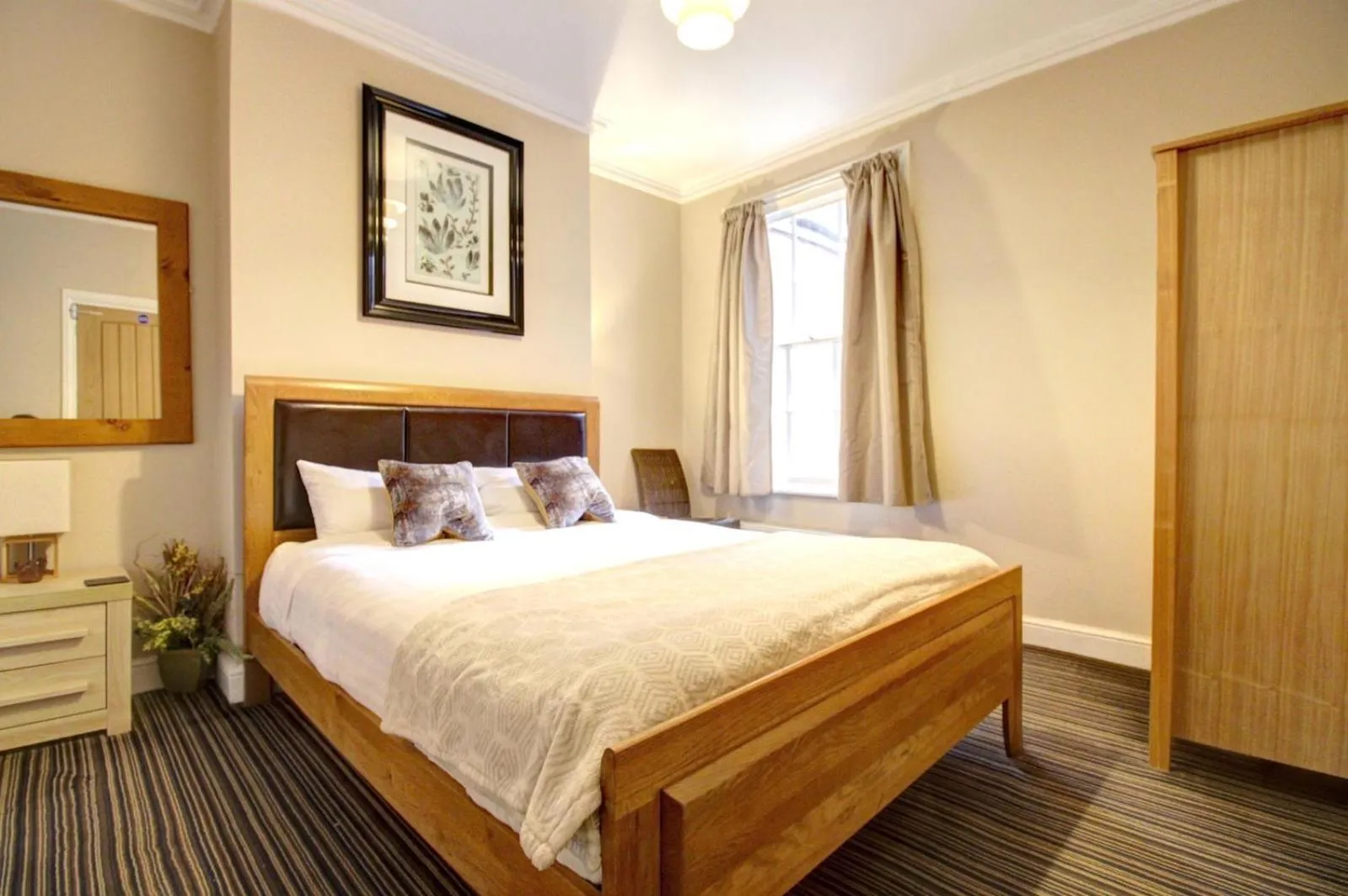 Bedroom in Chester Apartments