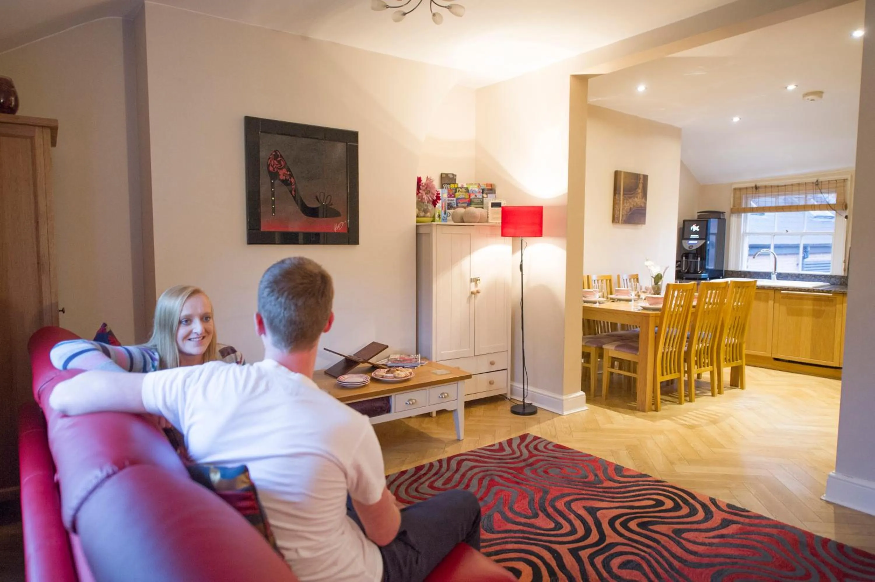 Guests in Chester Apartments