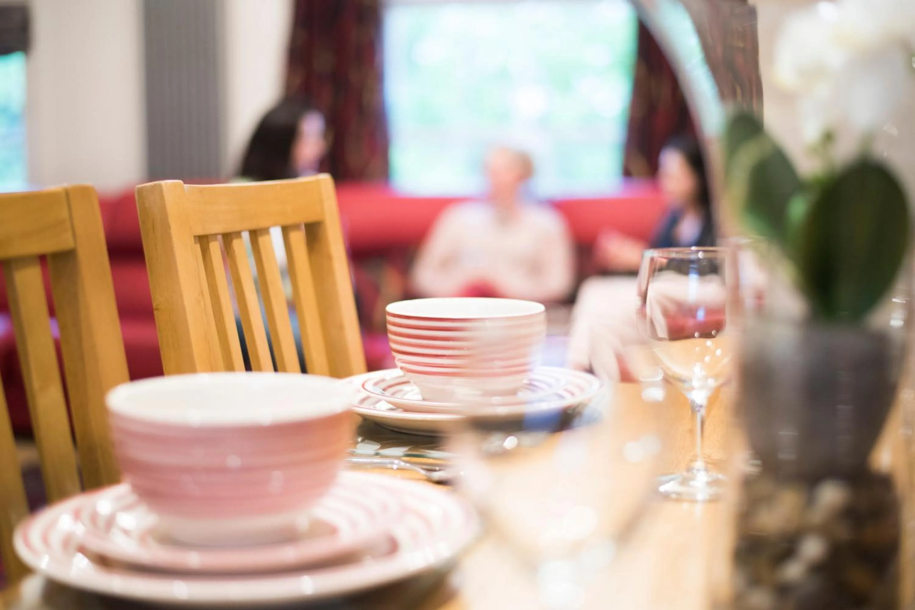 Dining area in Chester Apartments