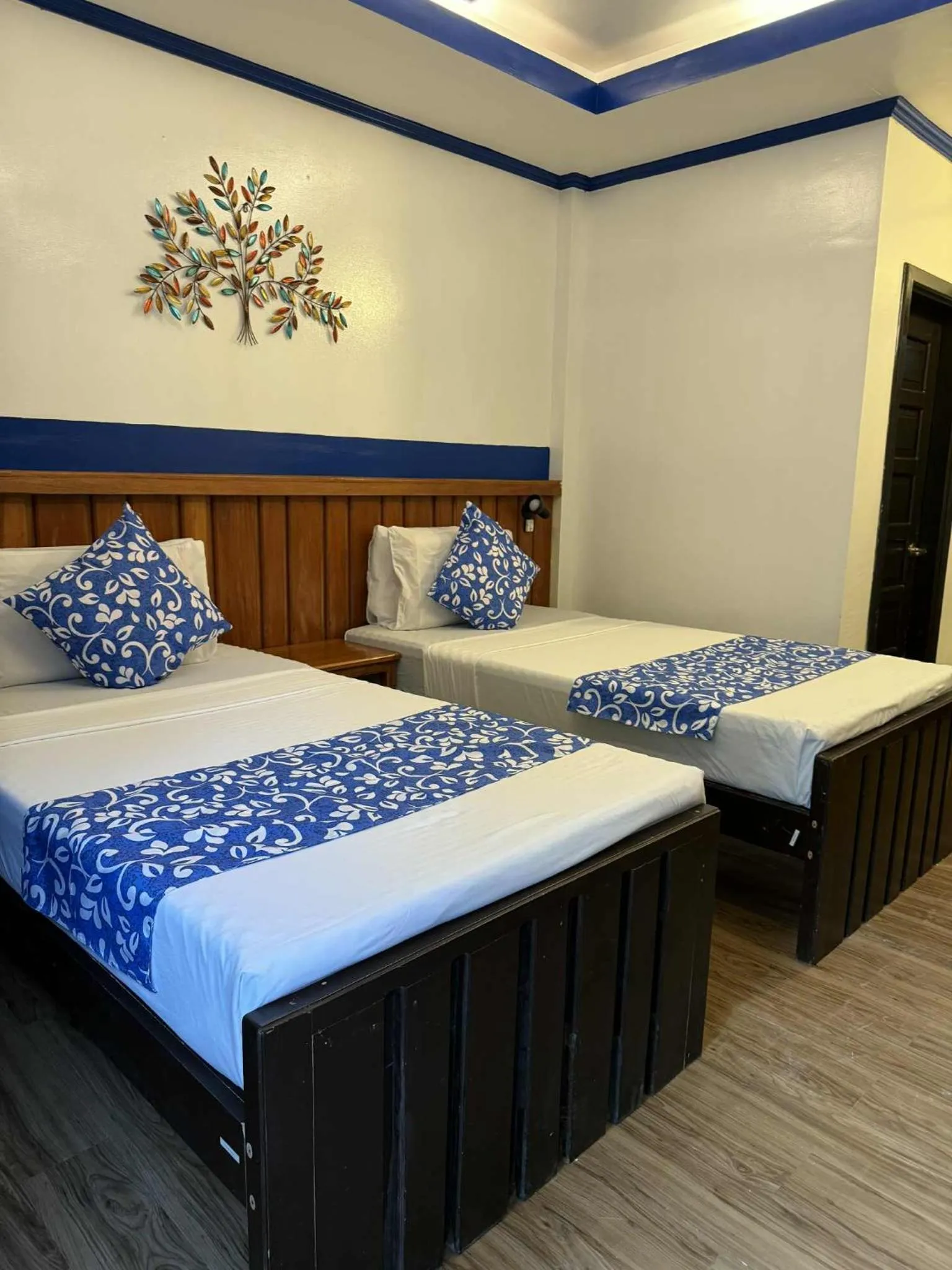 Bed in Ferellee Beach Front Inn