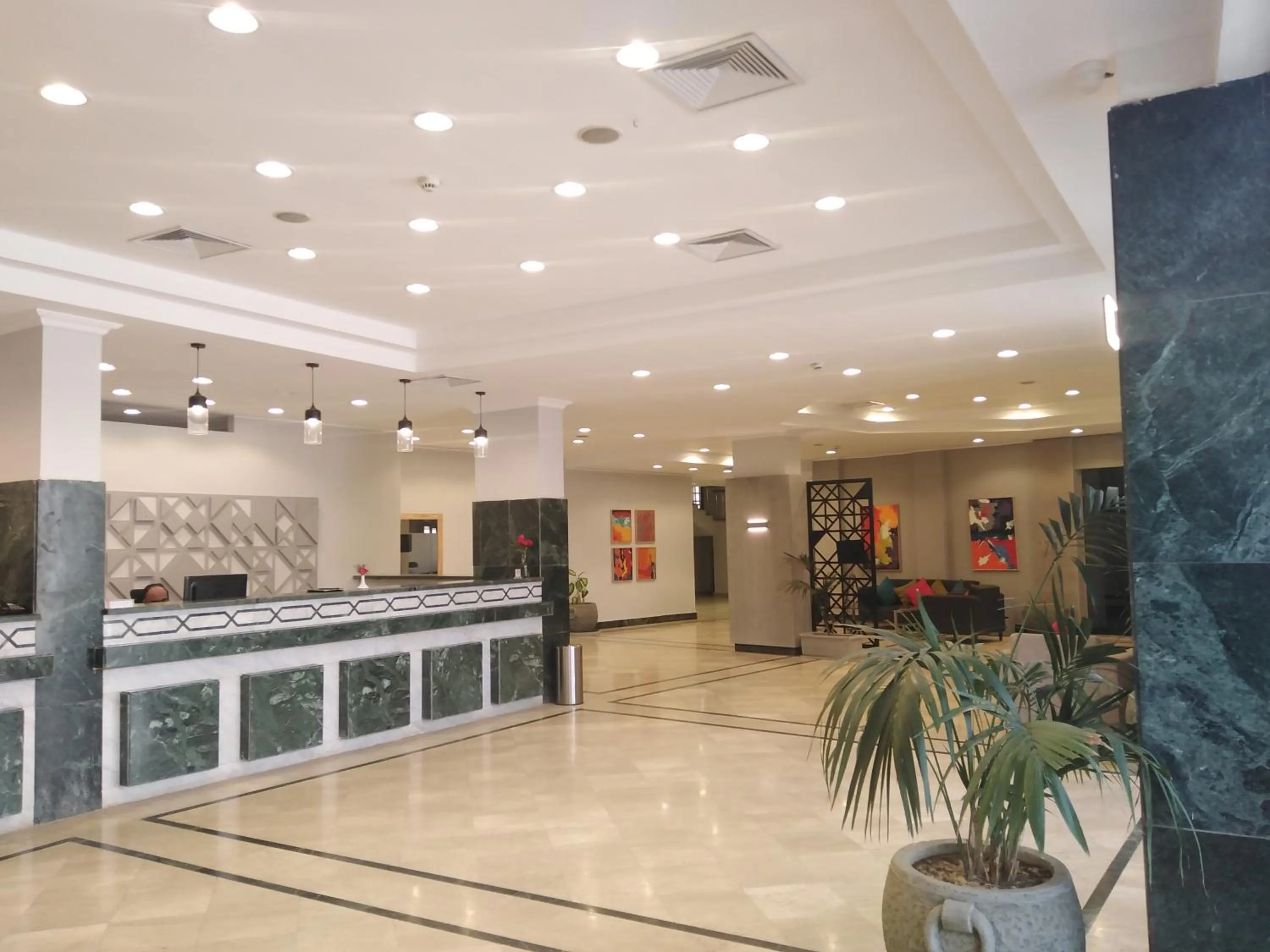 Lobby or reception in Assiut Cement Hotel