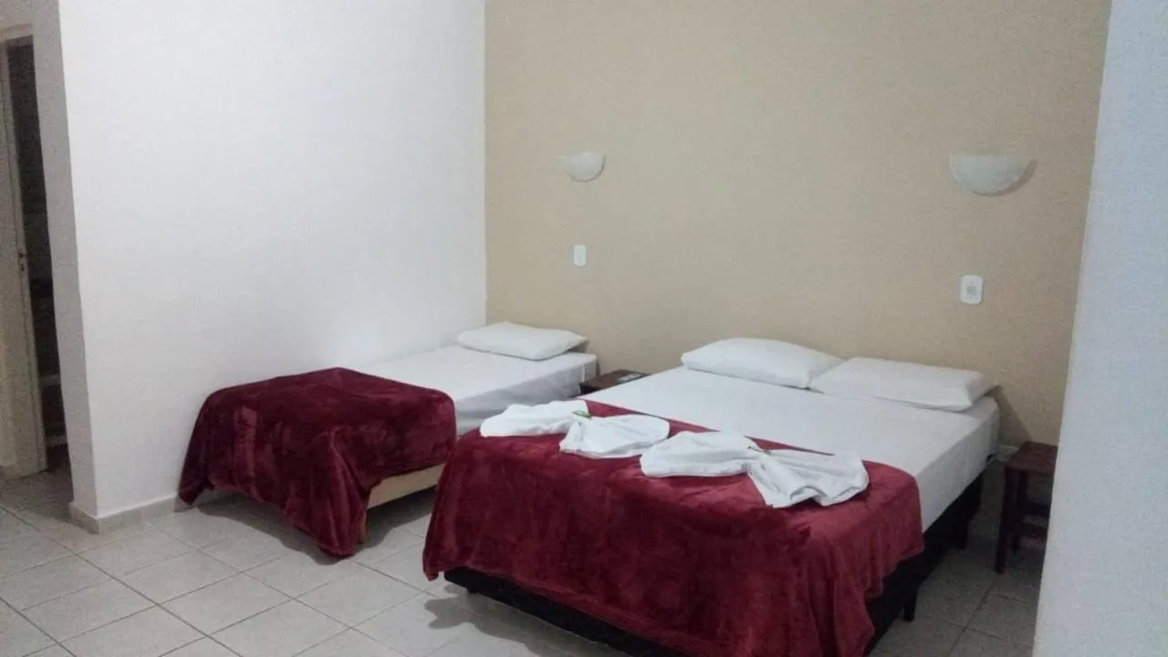 Bed in Hotel Portal de Barequeçaba