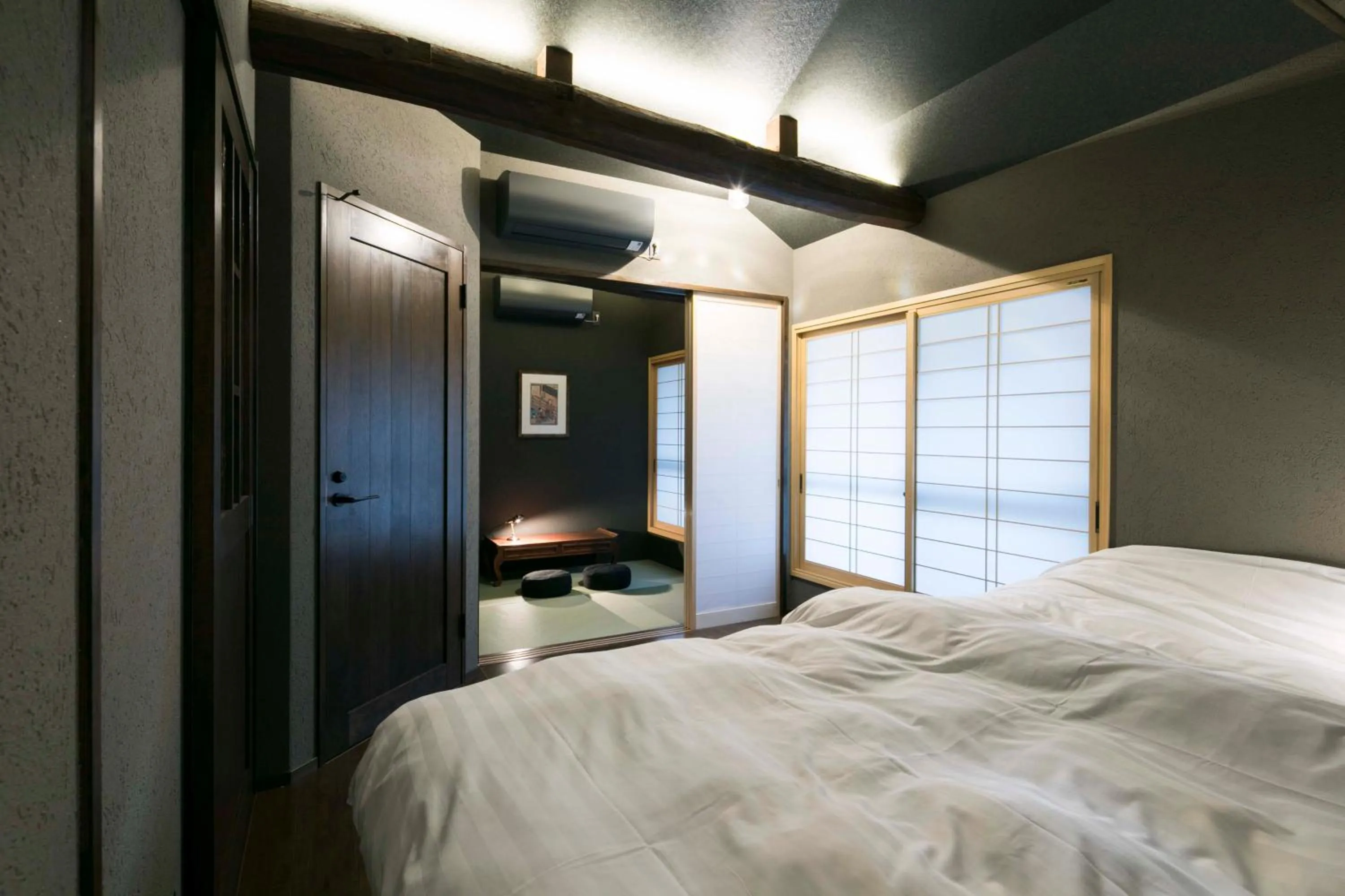 Bed in Arima Koyado Uraku