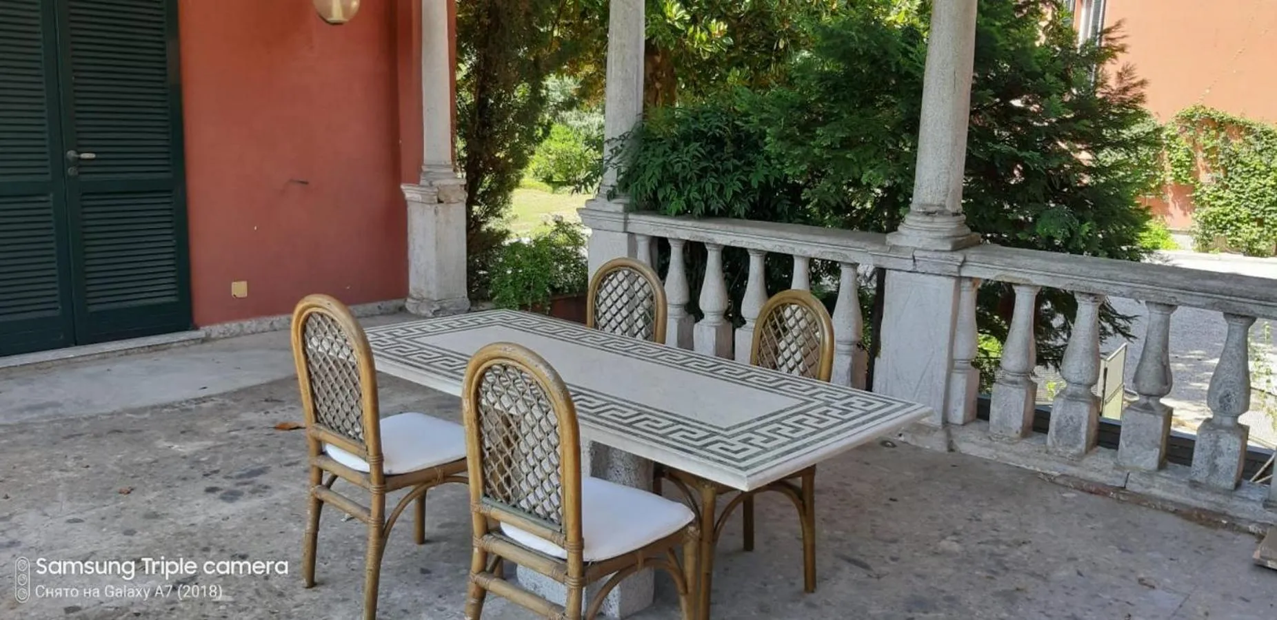 Balcony/Terrace in Villa Magnolia Lago Maggiore