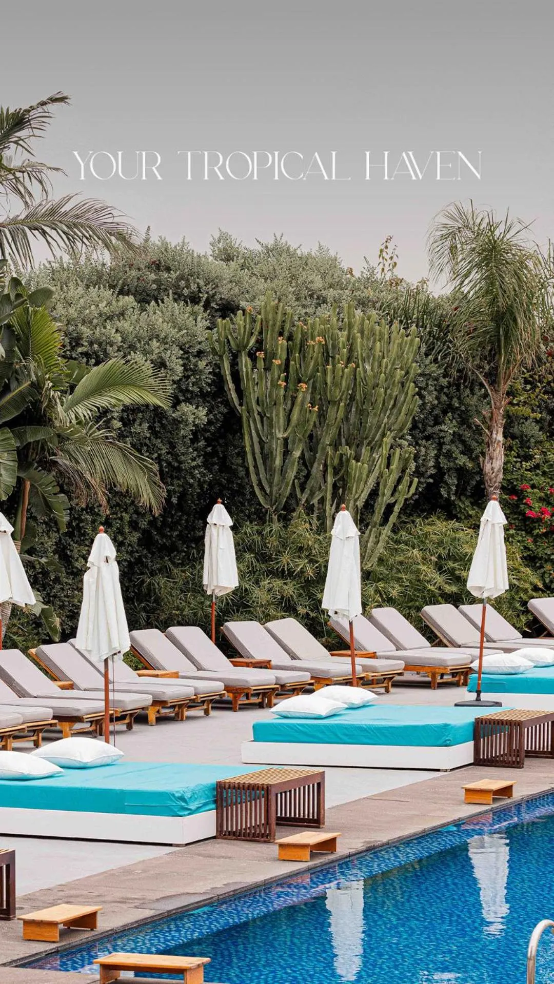 Swimming pool in Veer Luxury Boutique Hotel & Beach Club