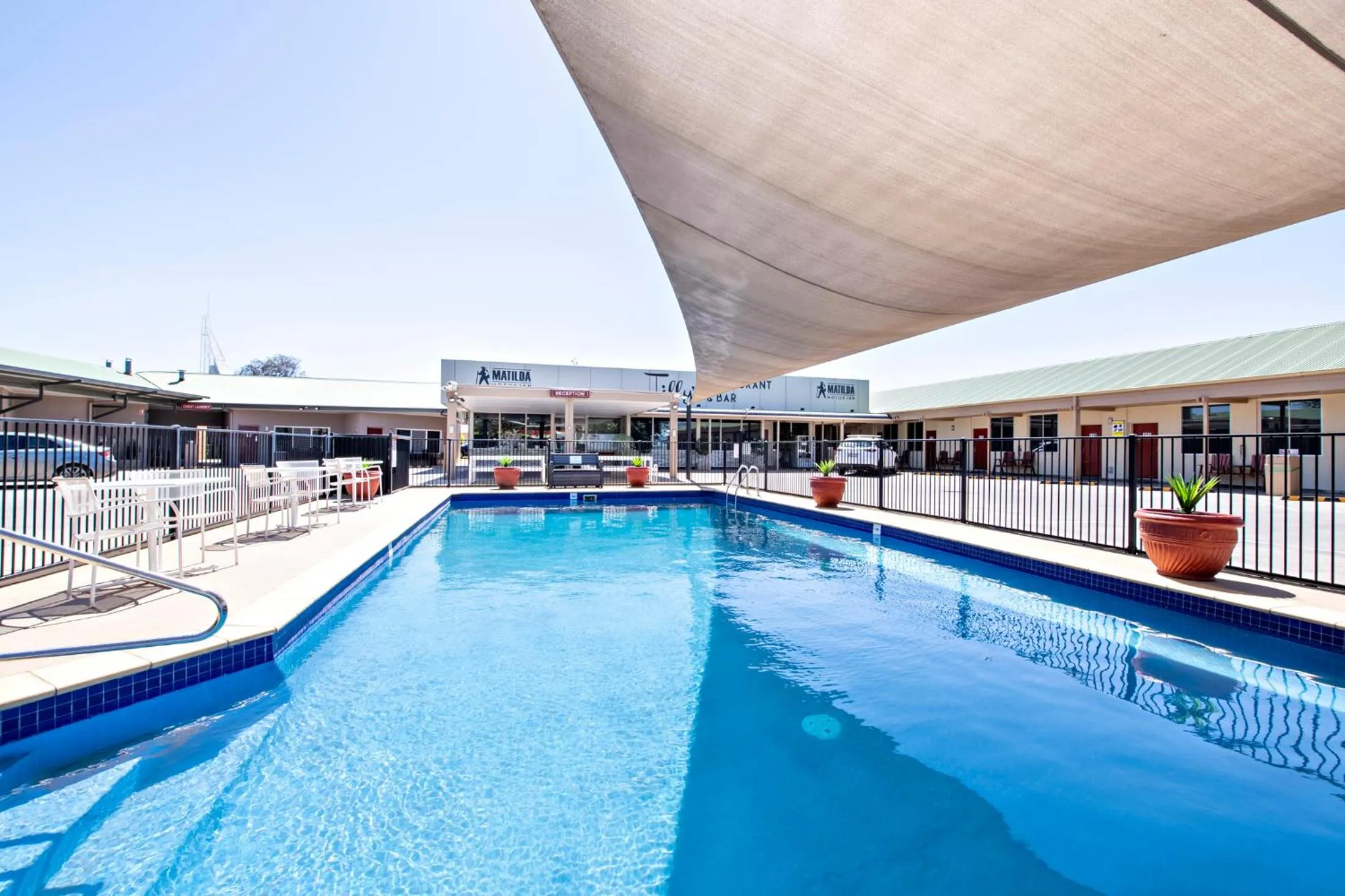 On site in Matilda Motor Inn