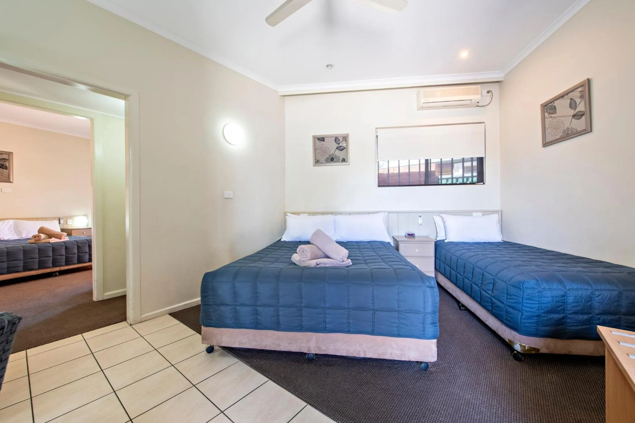 Bed in Matilda Motor Inn