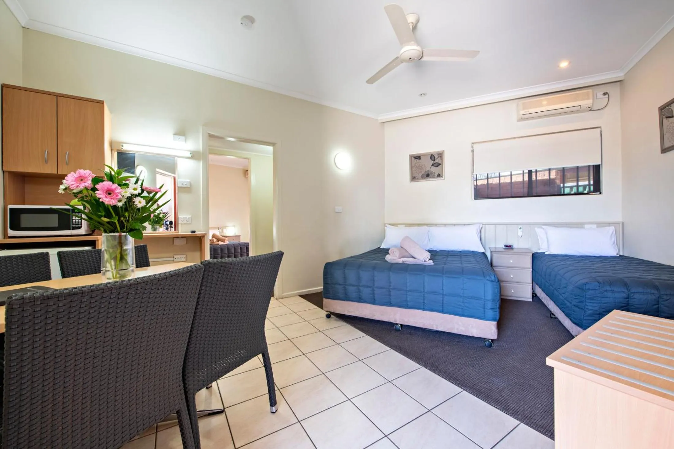 Bed in Matilda Motor Inn