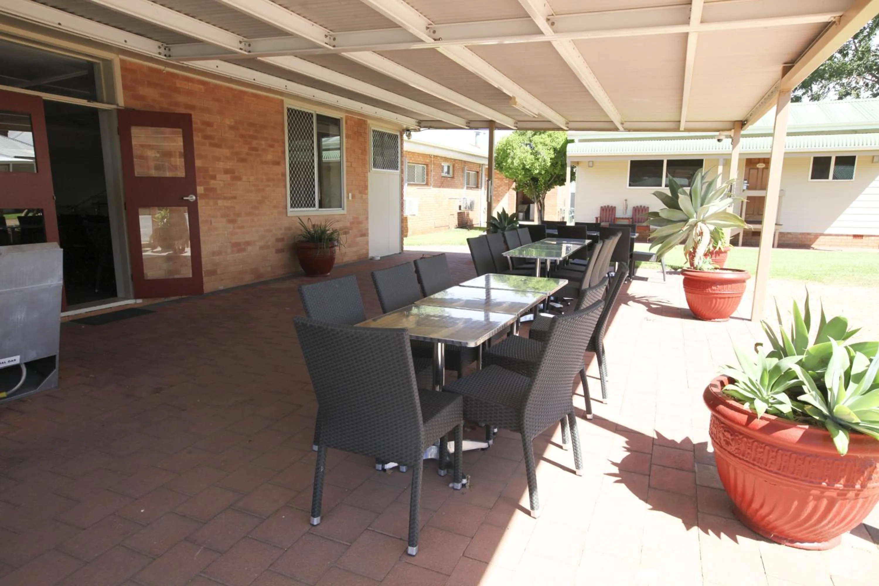 Balcony/Terrace in Matilda Motor Inn