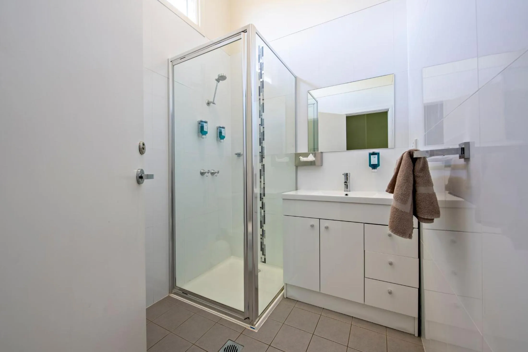 Bathroom in Matilda Motor Inn