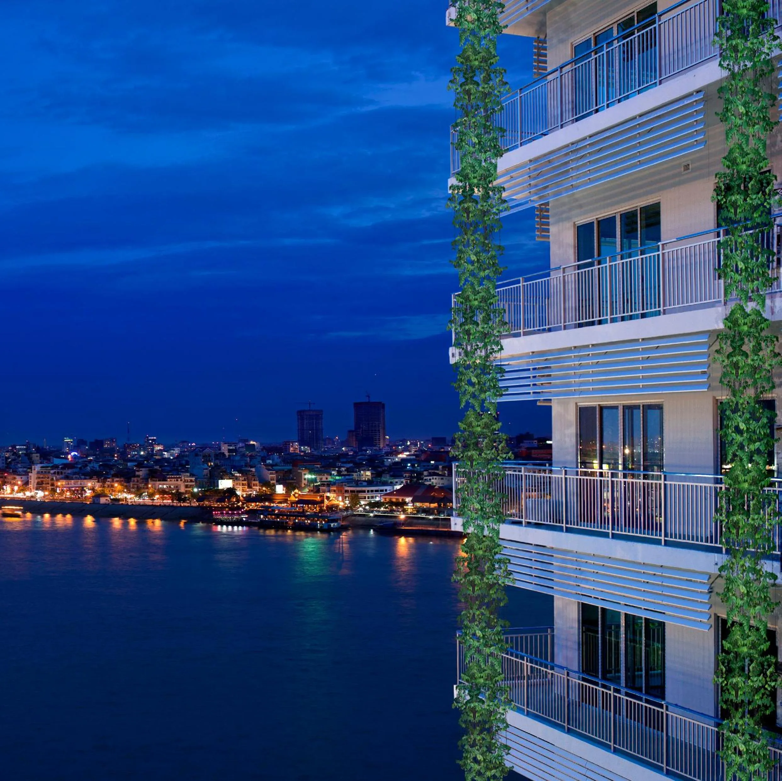 River view in Bellevue Serviced Apartments