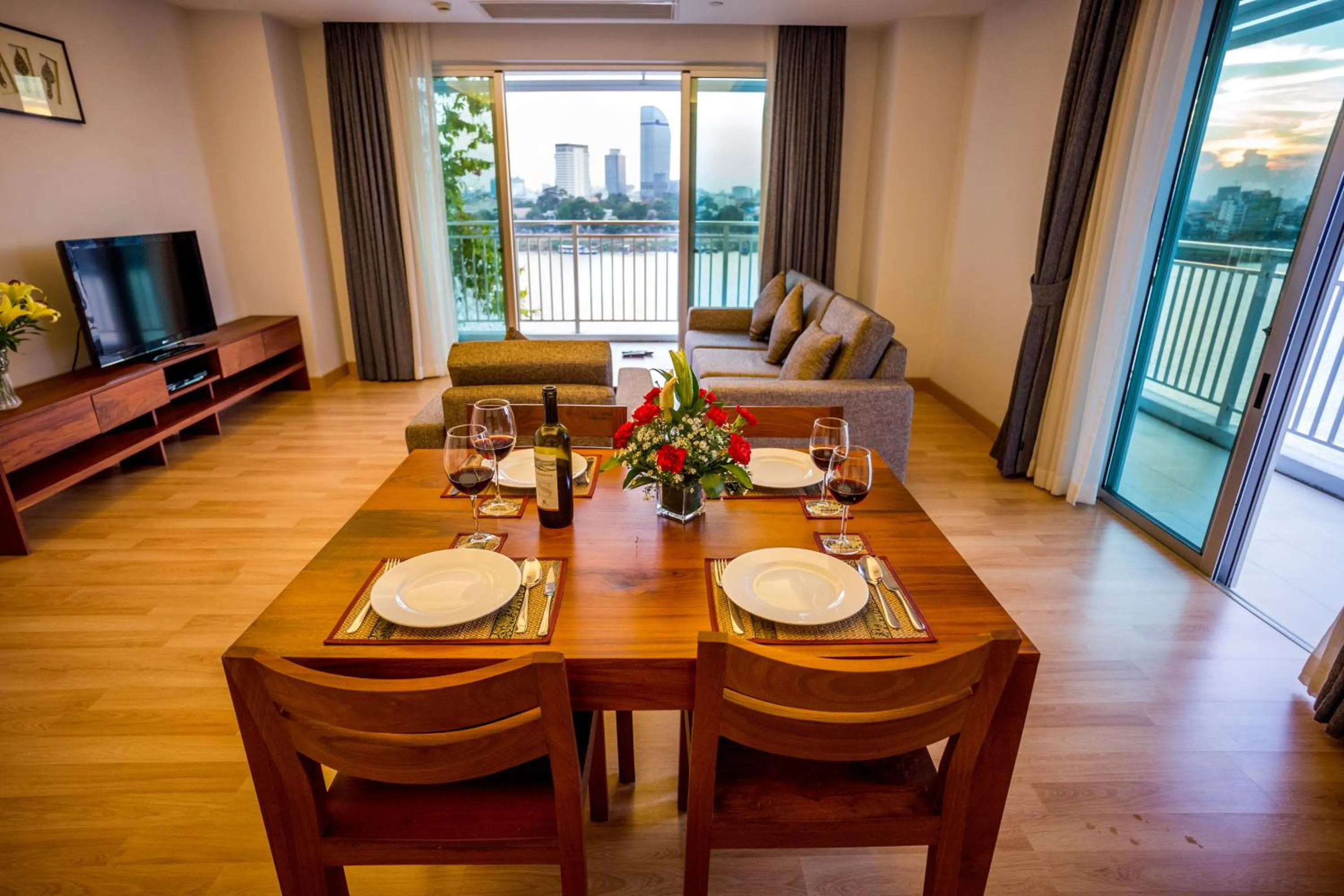 Kitchen or kitchenette in Bellevue Serviced Apartments