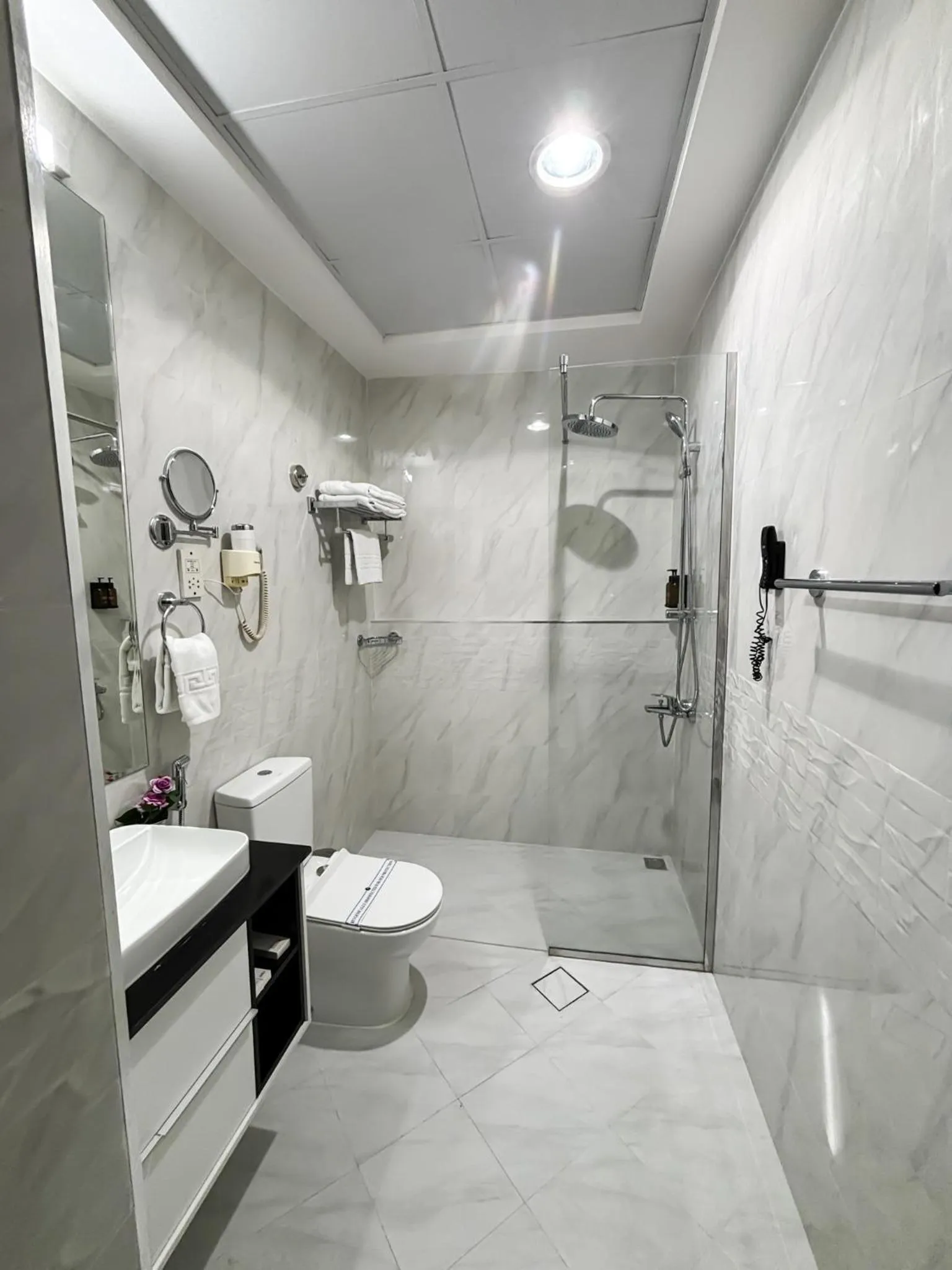 Shower in Fortune Hotel Deira