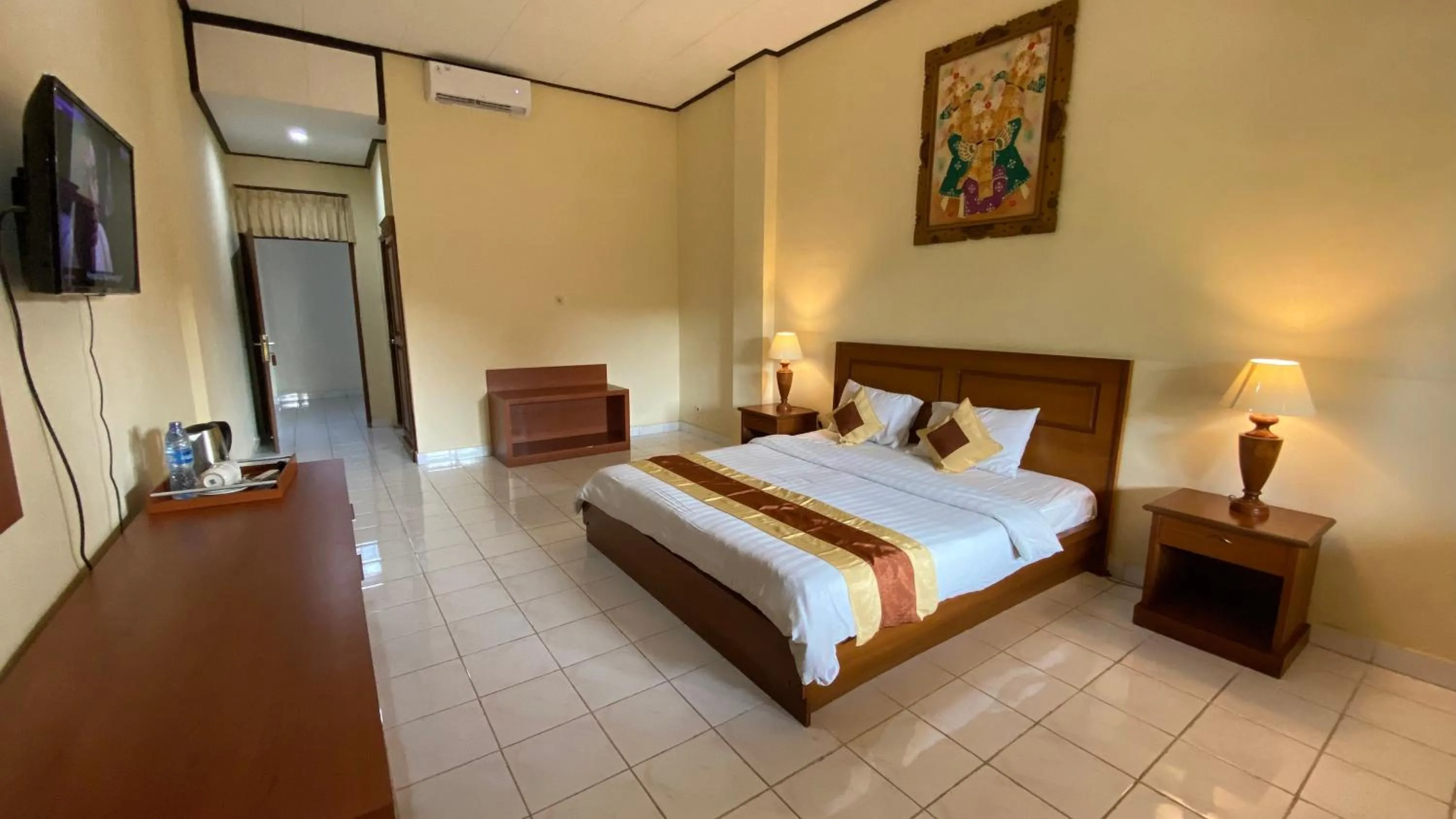 Bedroom, Bed in Bali Sandy Resort