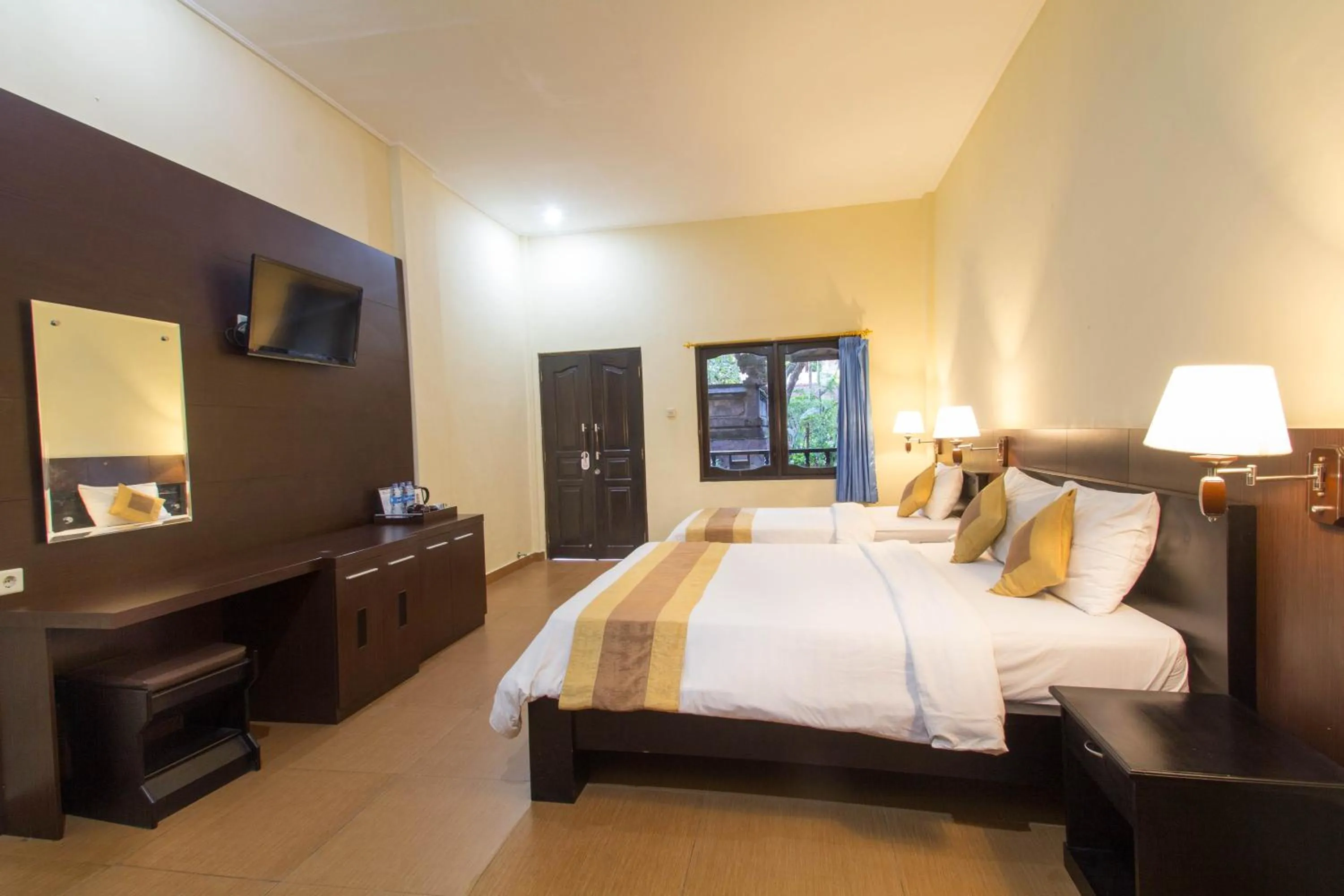 Bedroom, Bed in Bali Sandy Resort