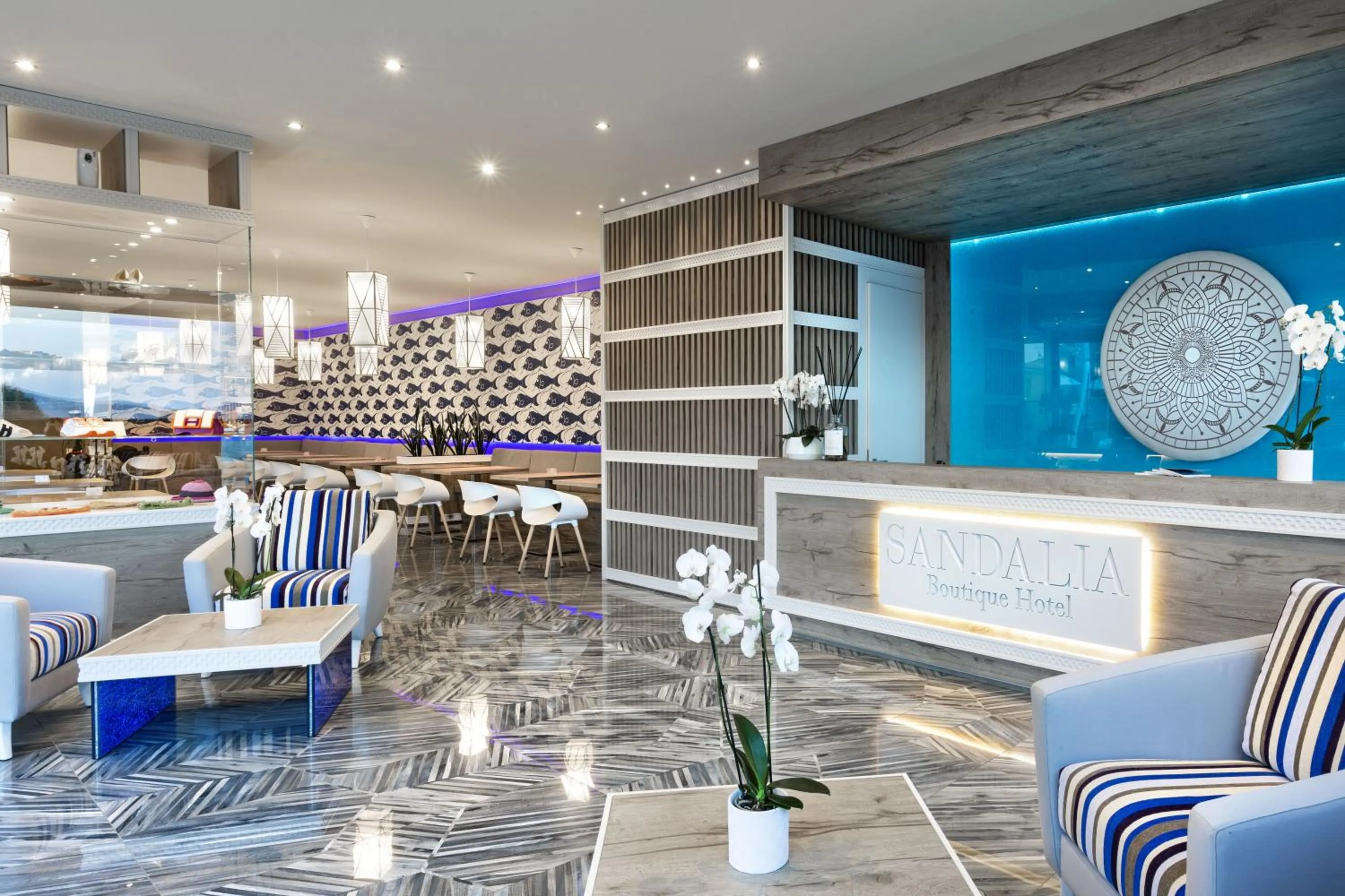 Lobby or reception in Sandalia Boutique Hotel - Adults Only