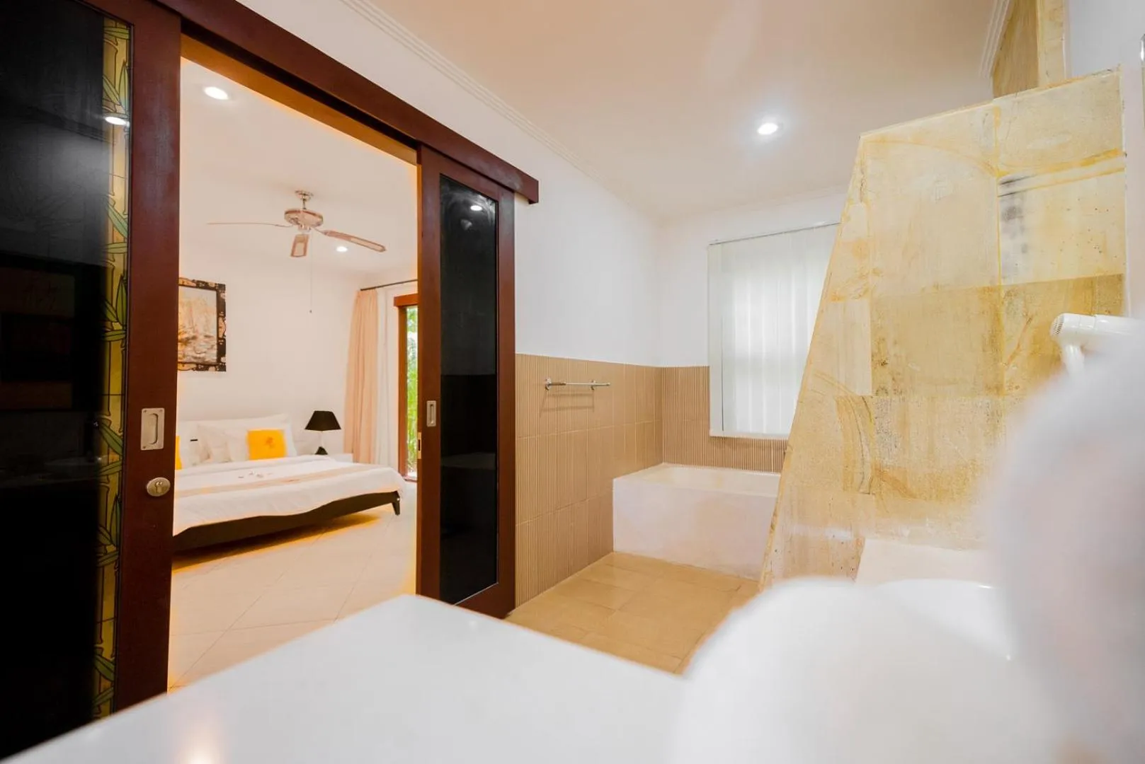 Bed in Orlowsky Discovery Candidasa Hotel