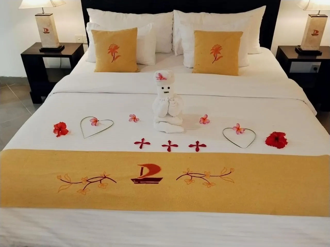 Bedroom, Bed in Orlowsky Discovery Candidasa Hotel