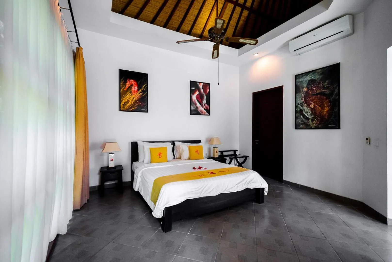 Bed in Orlowsky Discovery Candidasa Hotel