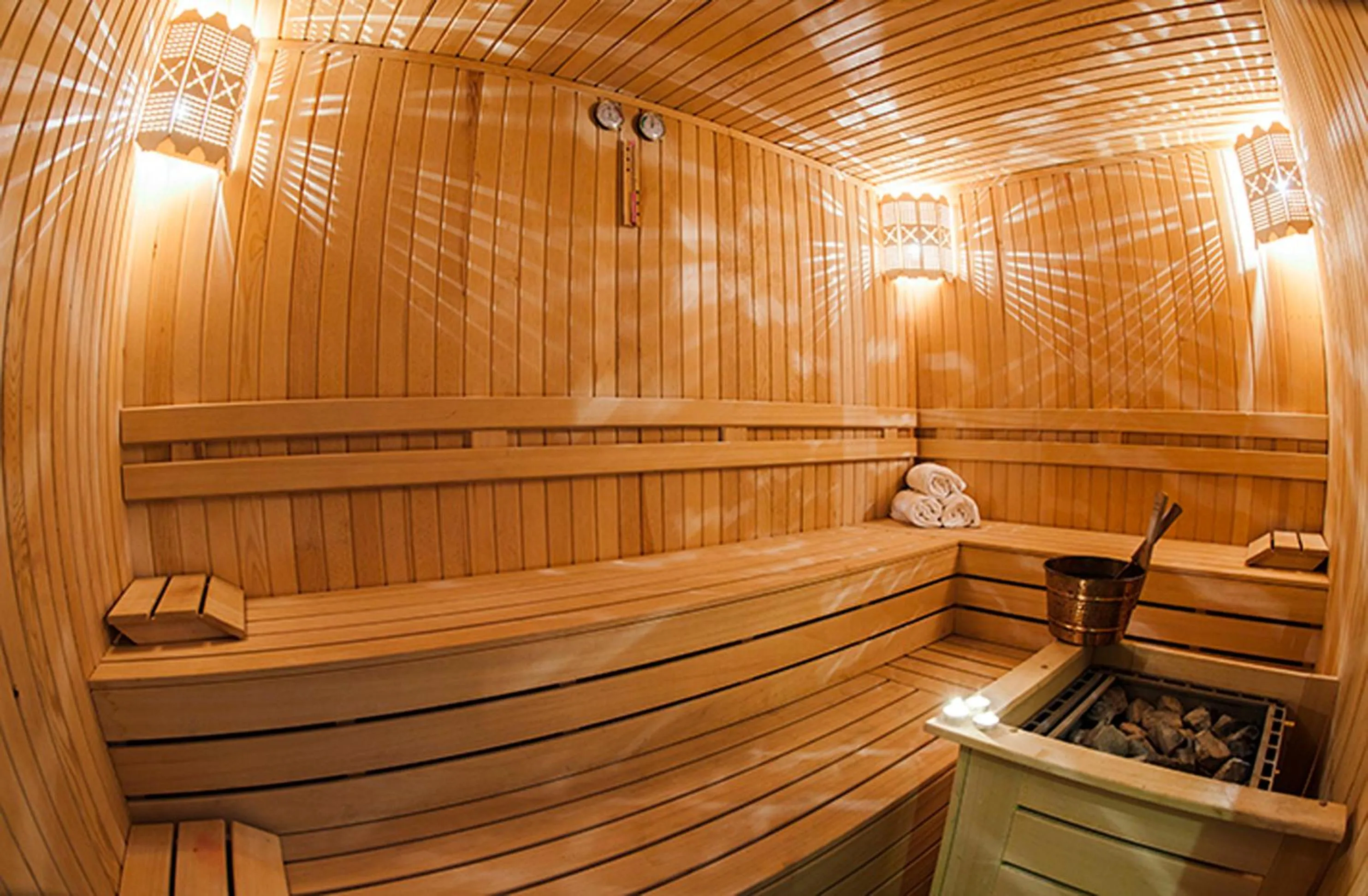 Sauna in GARDEN KALE THERMAL HOTEL