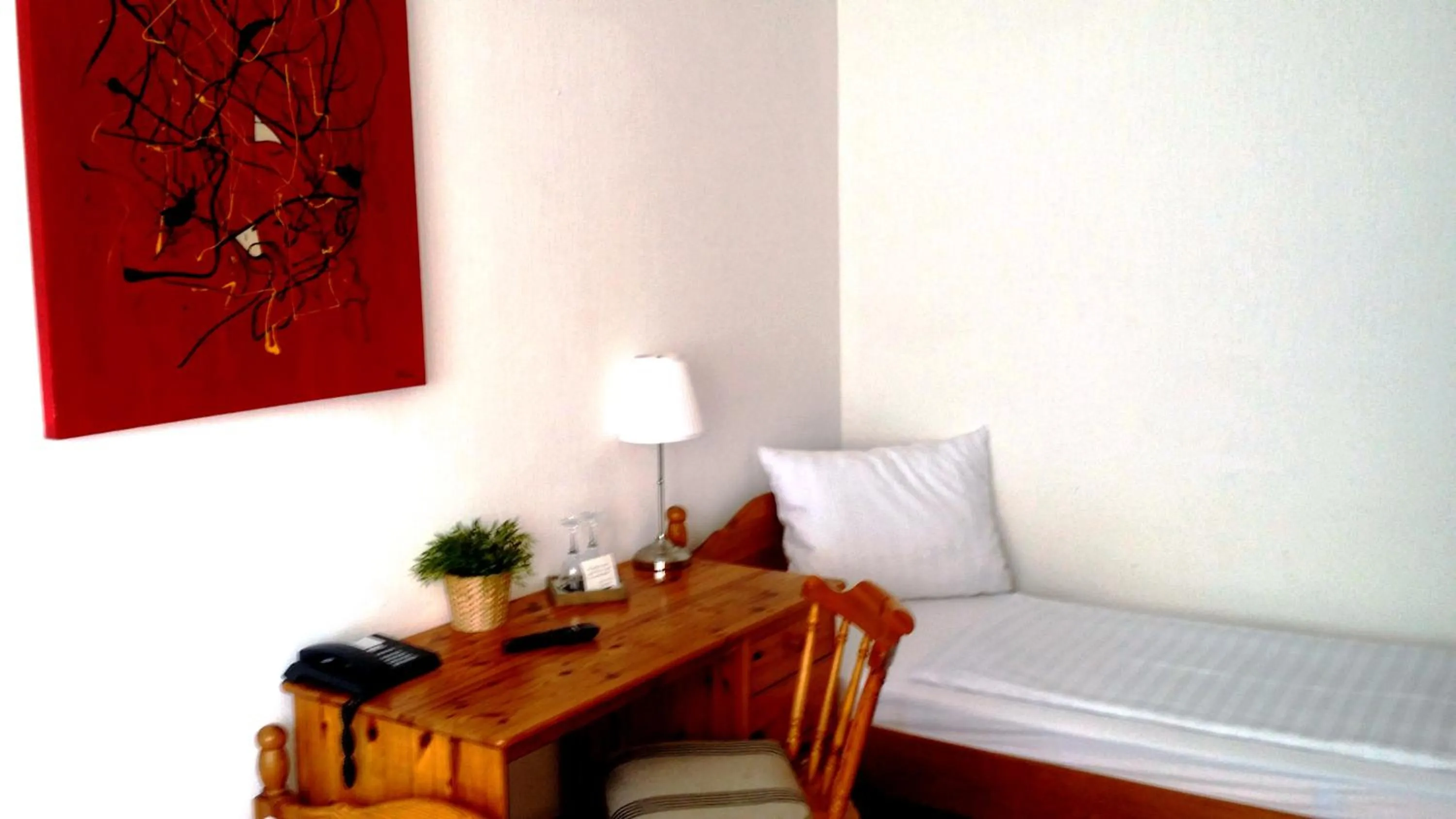 Photo of the whole room, Bed in Hotel am Stadion