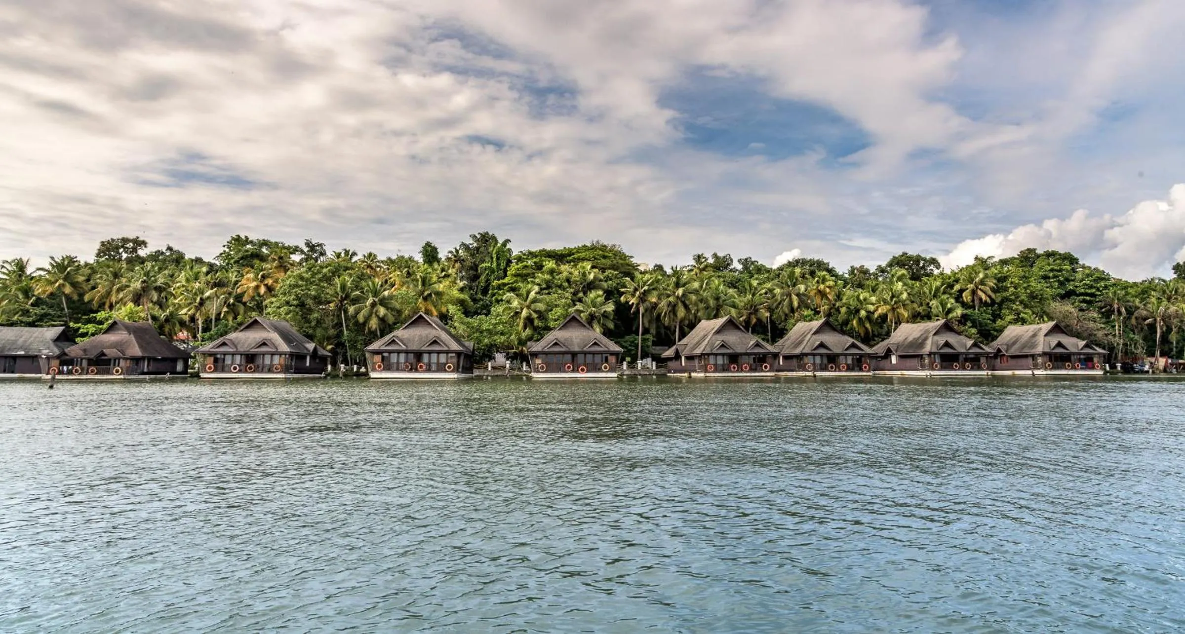 Property building in Club Mahindra Ashtamudi