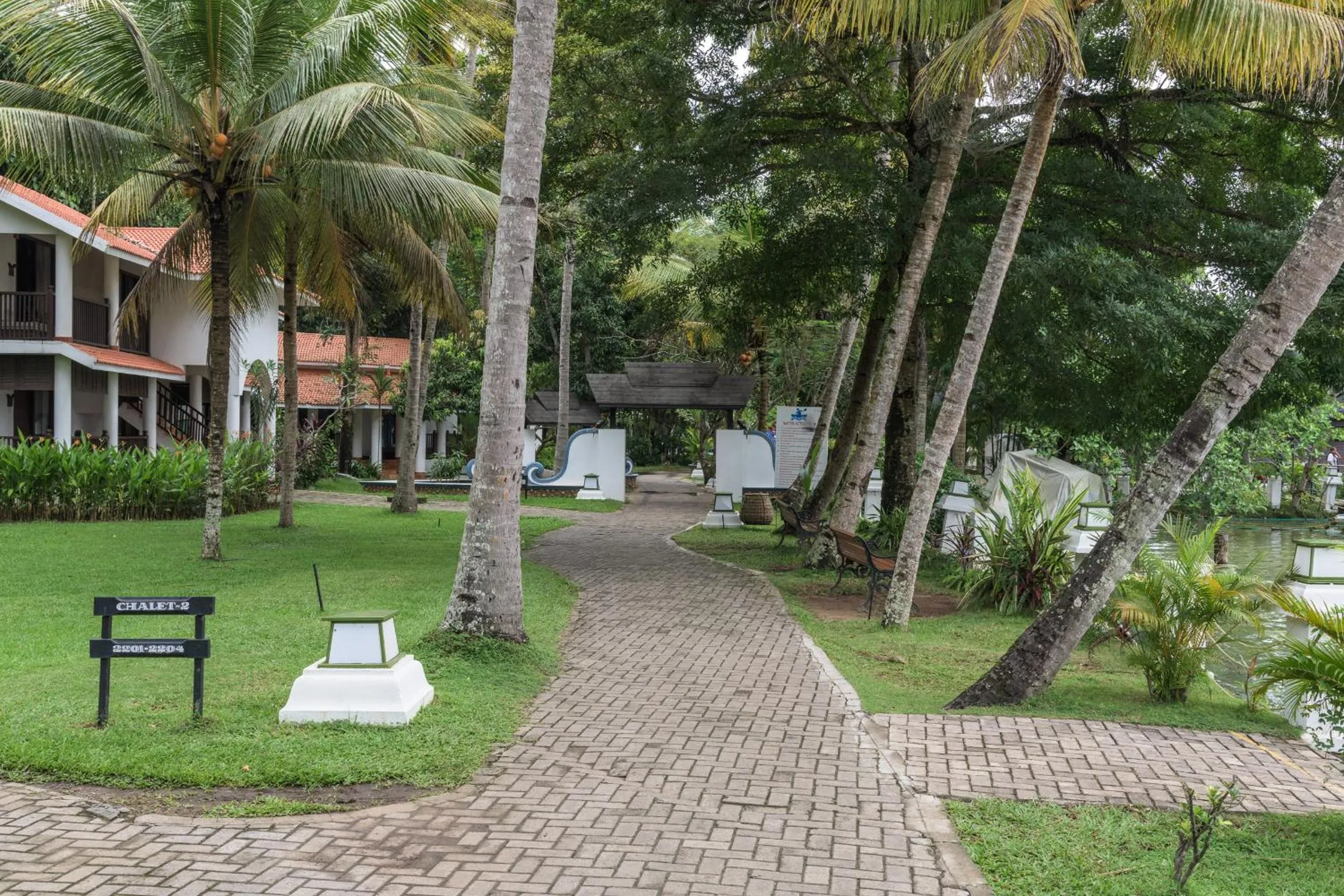 Property building in Club Mahindra Ashtamudi