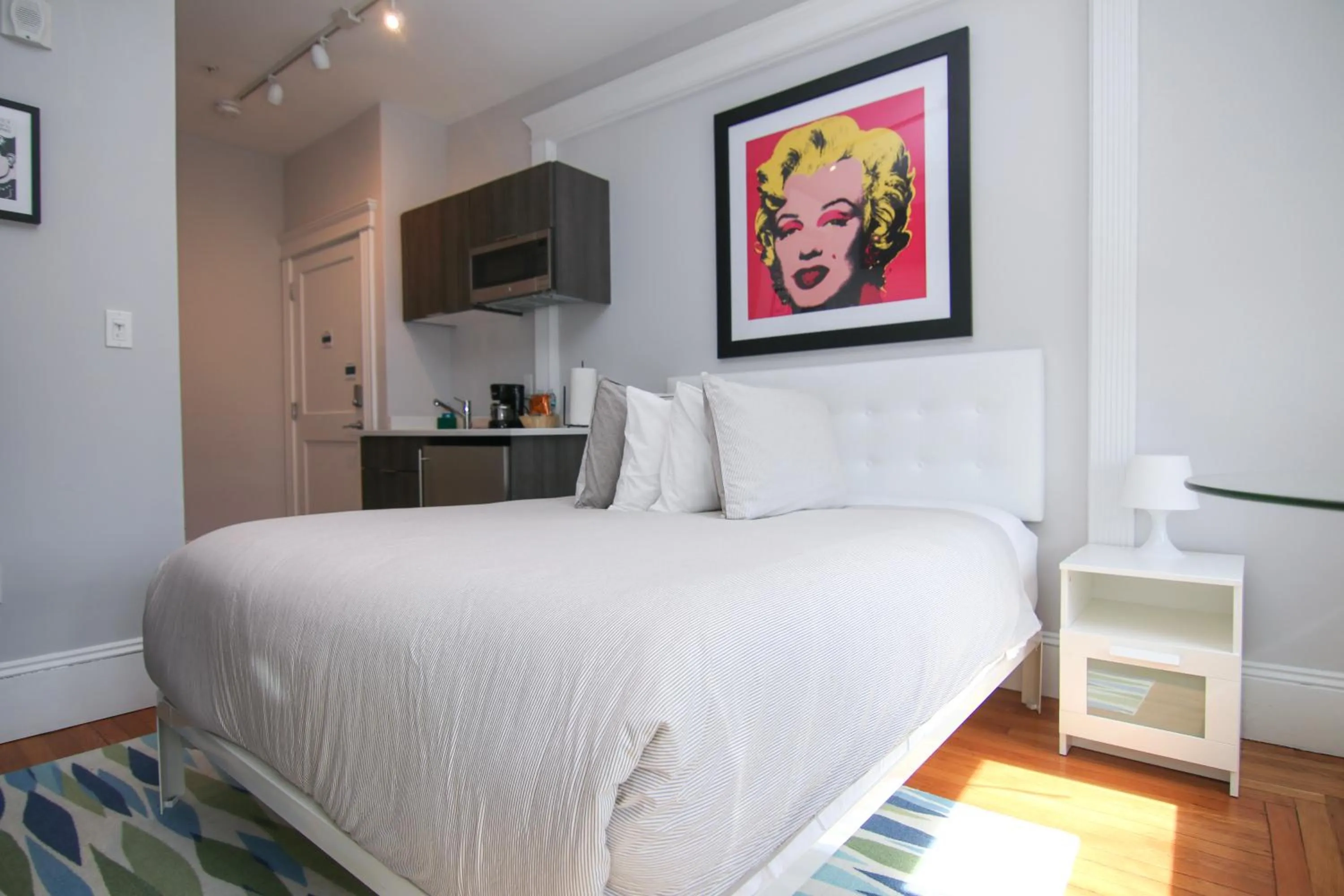 Bed in A Stylish Stay w/ a Queen Bed, Heated Floors.. #29