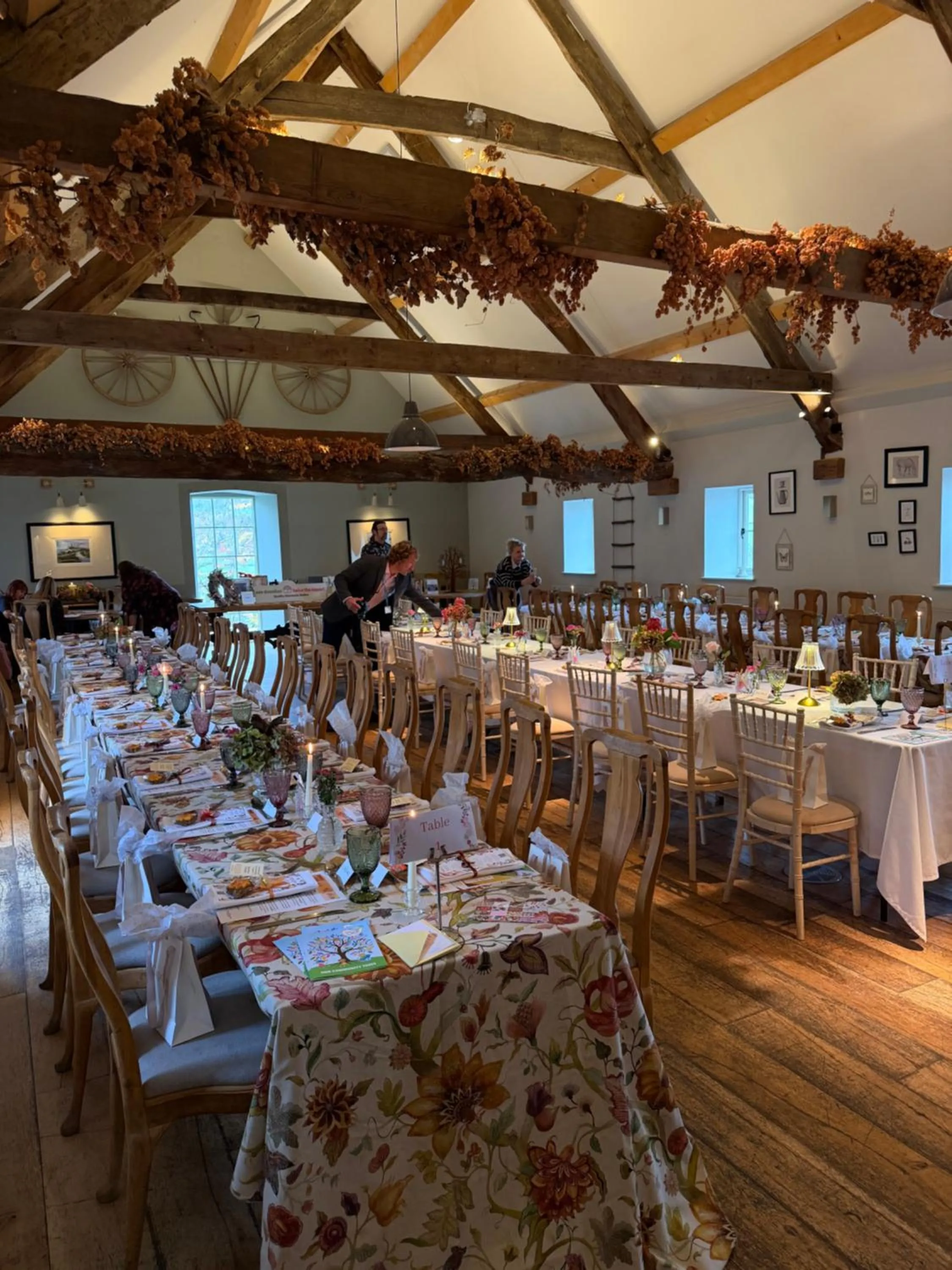 Restaurant/places to eat in The Farmhouse at Bodnant Welsh Food