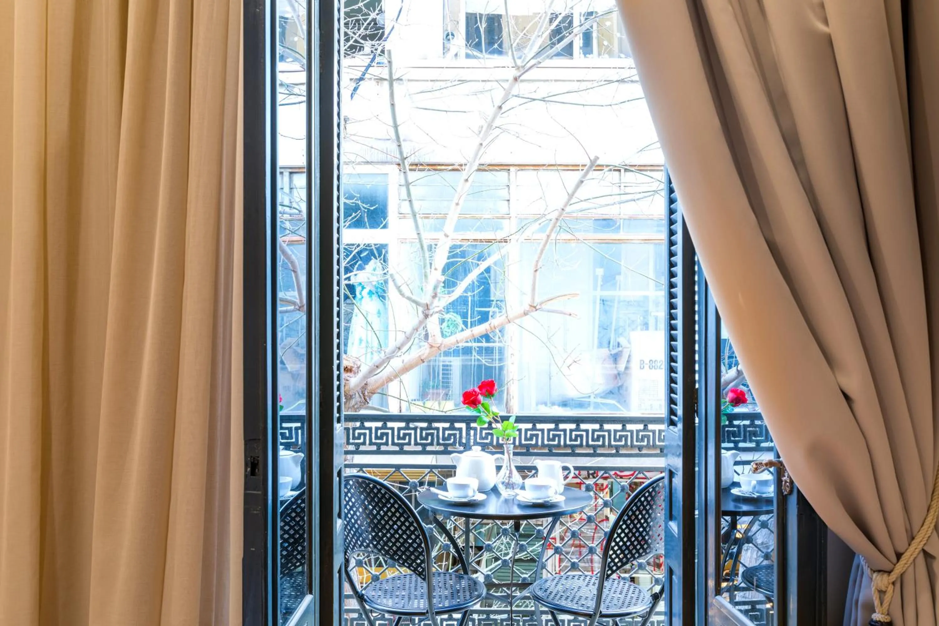 Street view in Athens Manor Houses