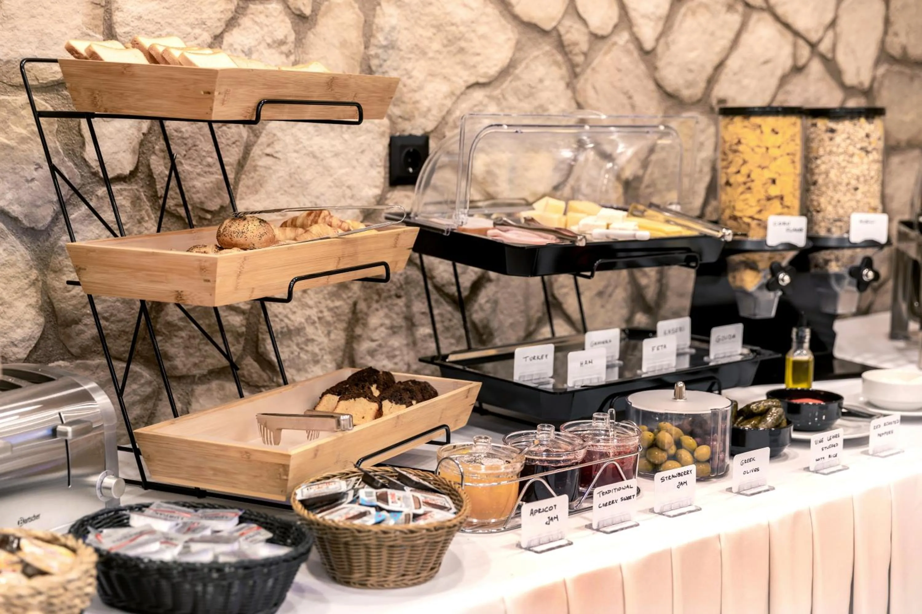 Buffet breakfast in Athens Manor Houses