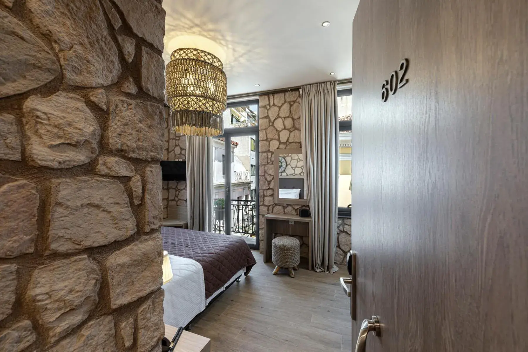 Double or Twin Room with Balcony (Urania House) in Athens Manor Houses Double or Twin Room with Balcony (Urania House) in Athens Manor Houses