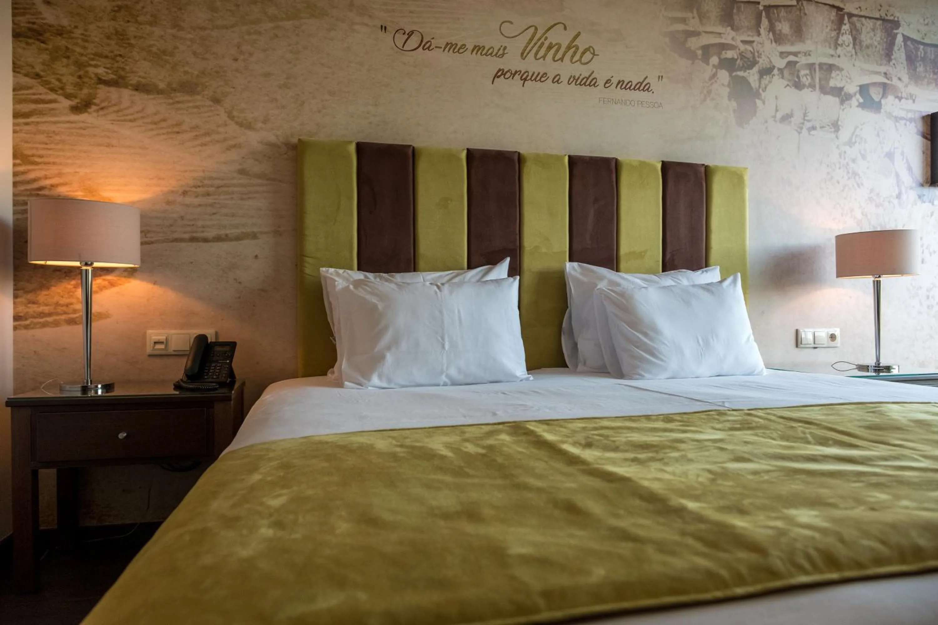 Decorative detail, Bed in Vila Gale Douro Vineyards