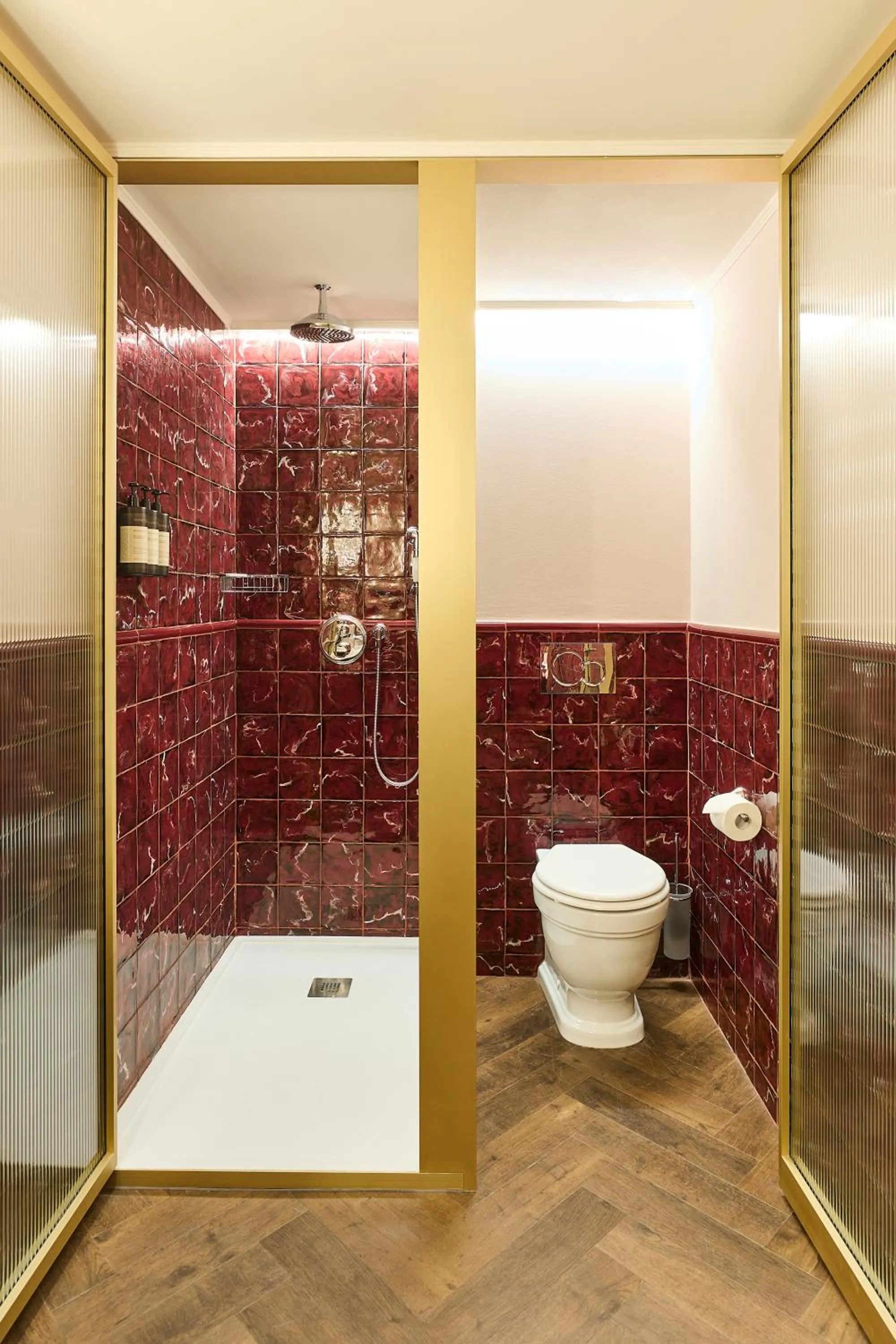 Bathroom in Hotel España Ramblas