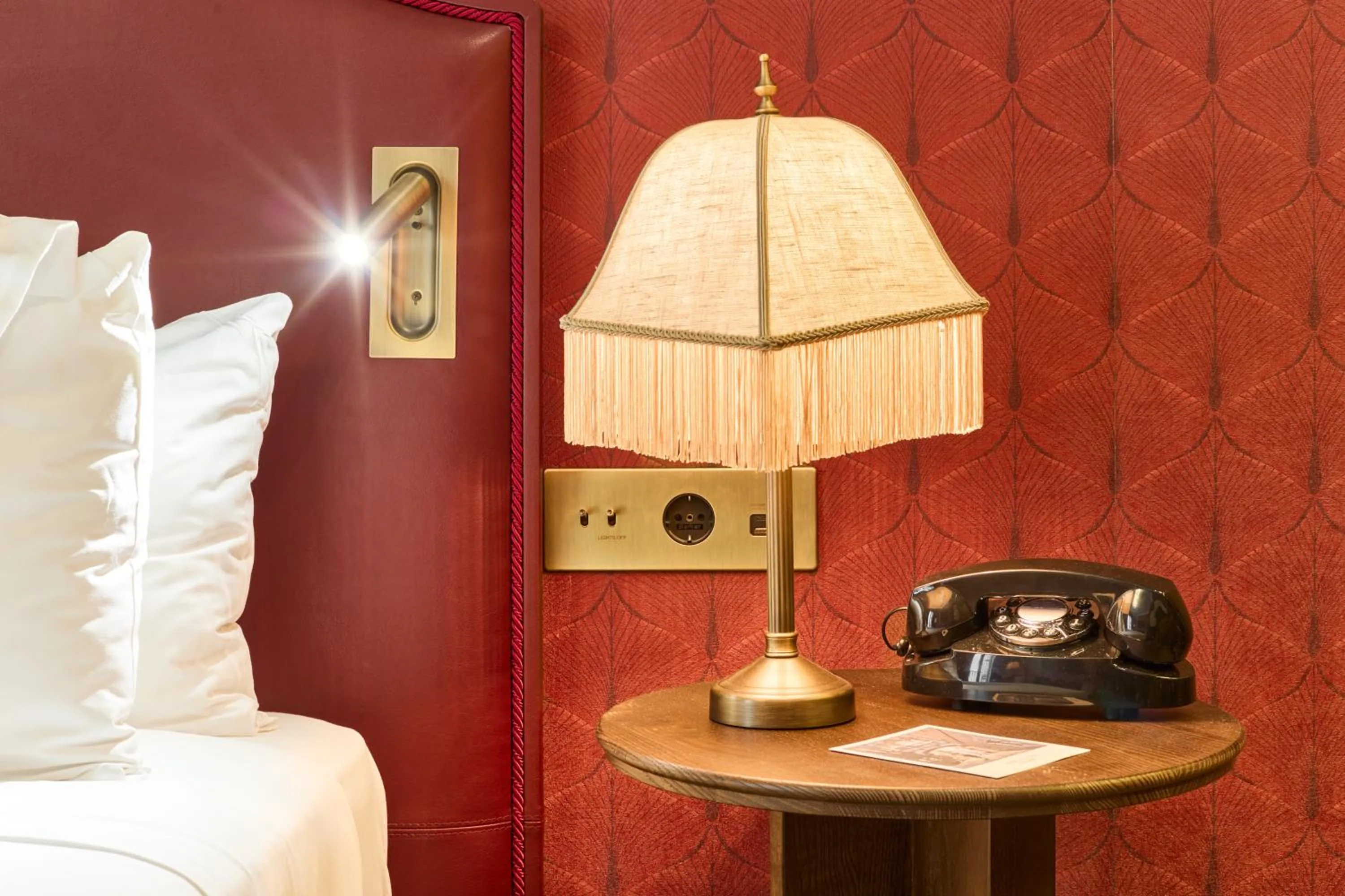 Bed in Hotel España Ramblas