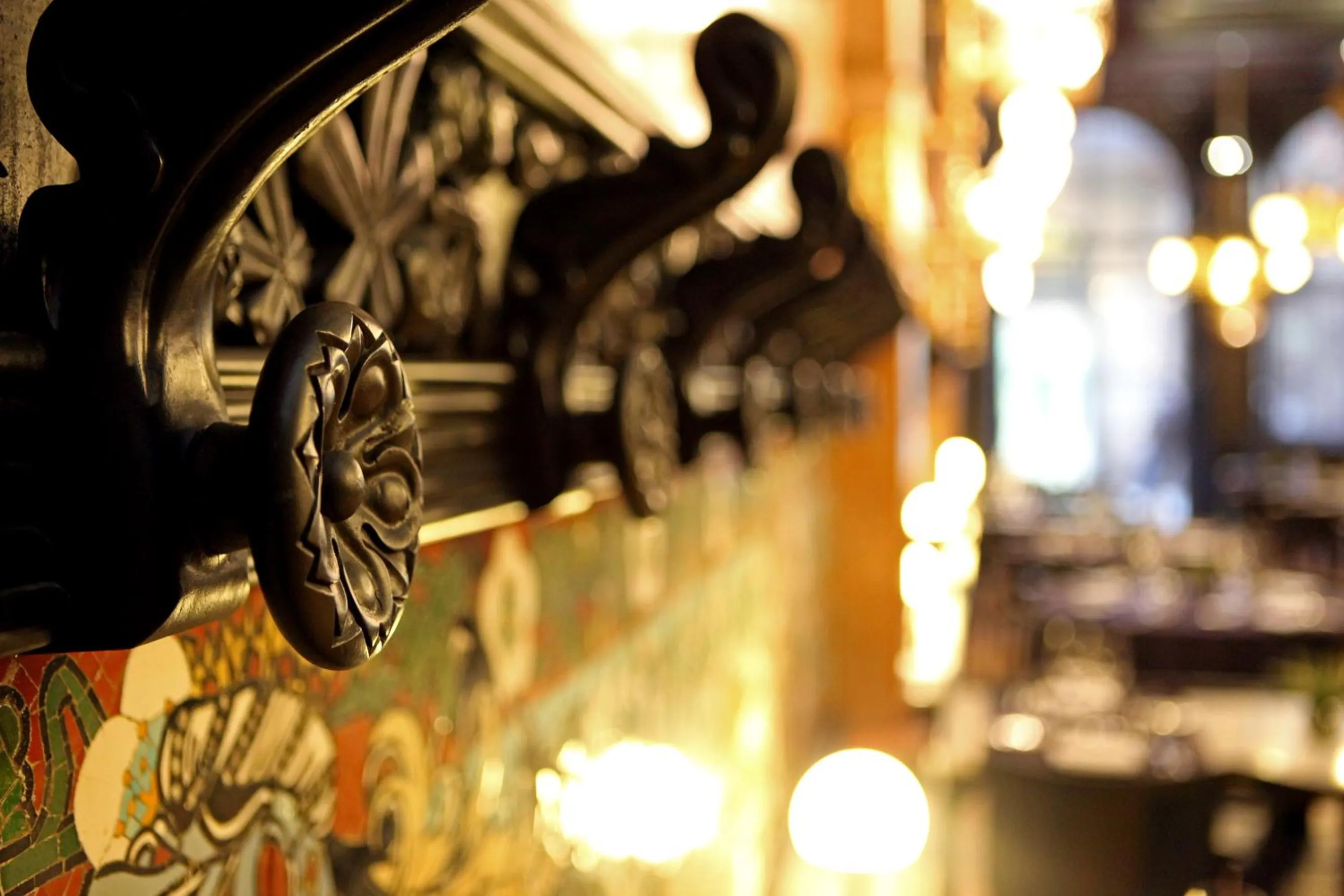 Decorative detail in Hotel España Ramblas