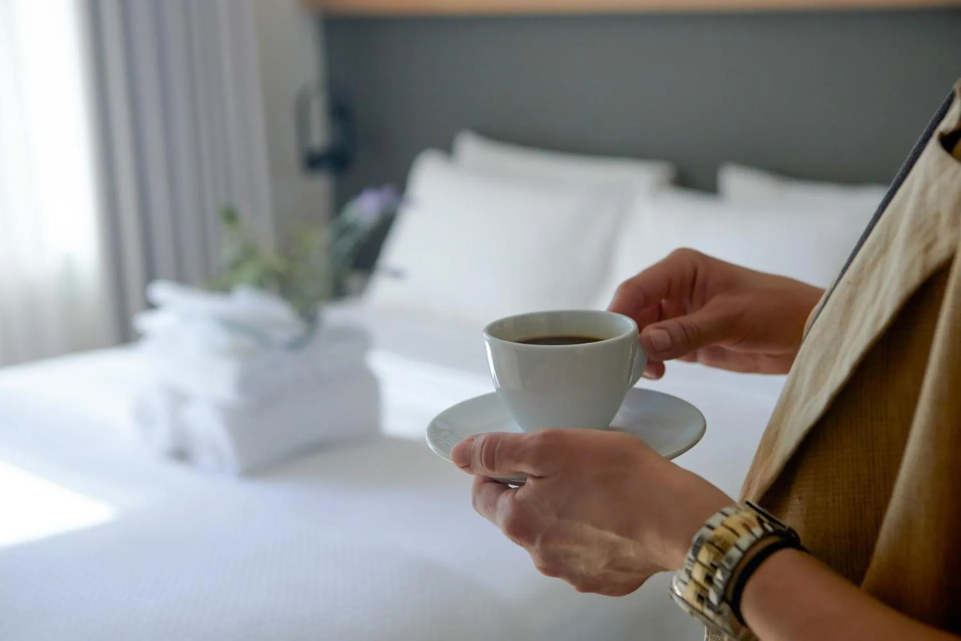 Coffee/tea facilities, Bed in Urban Frame Plaka