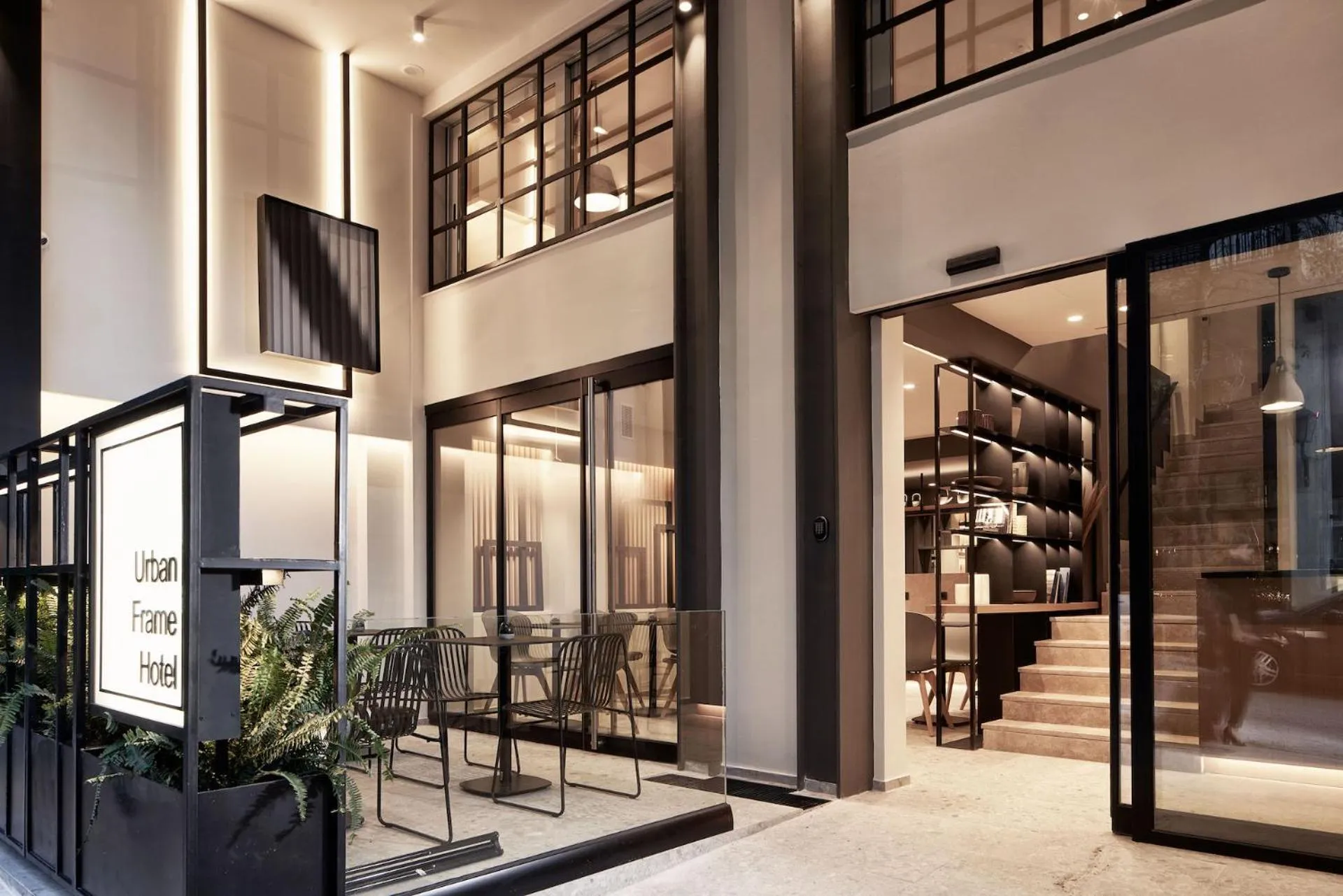 Facade/entrance in Urban Frame Plaka