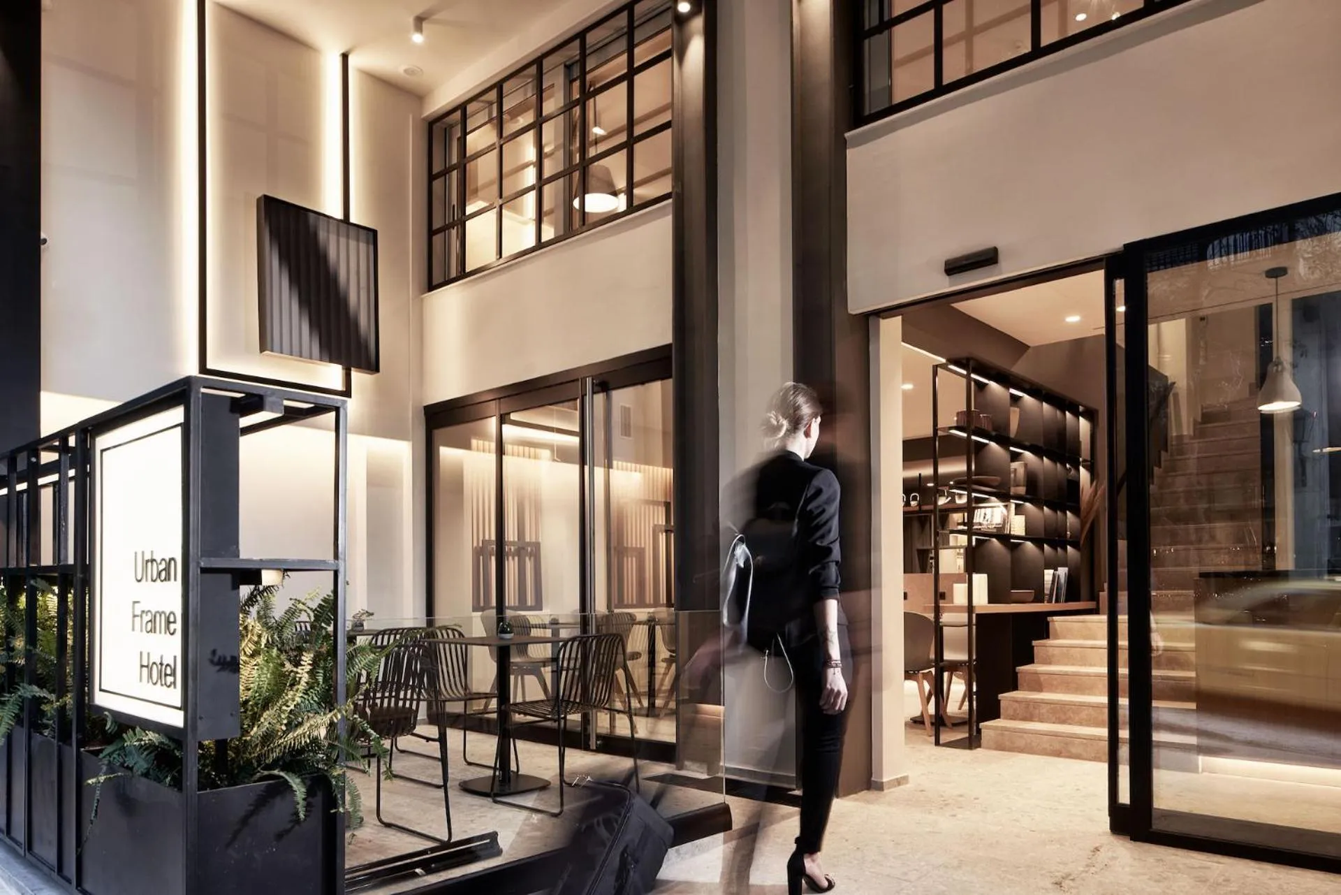 Facade/entrance in Urban Frame Plaka