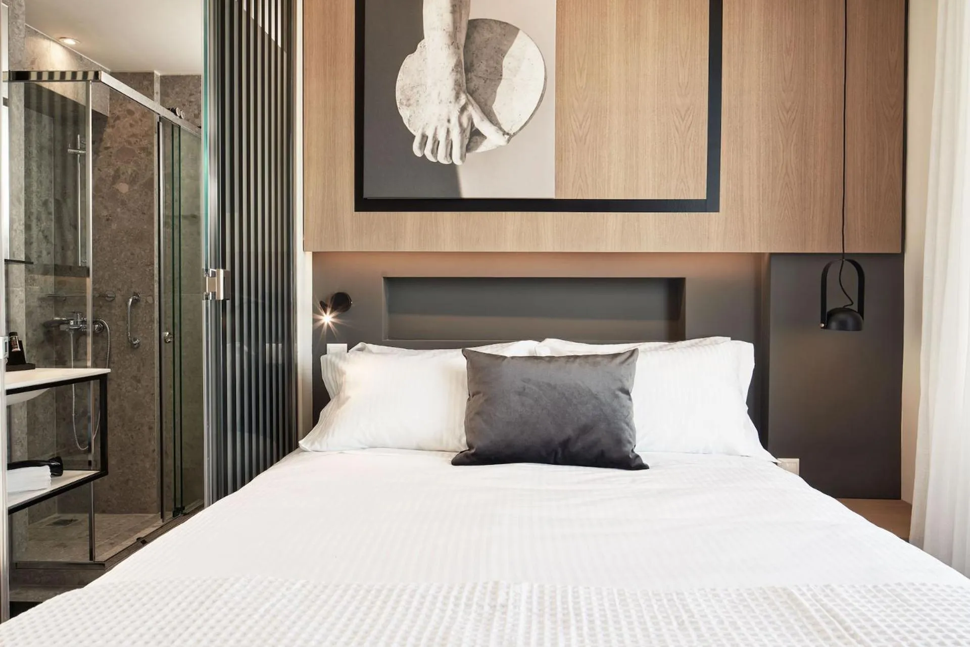 Bedroom, Bed in Urban Frame Plaka