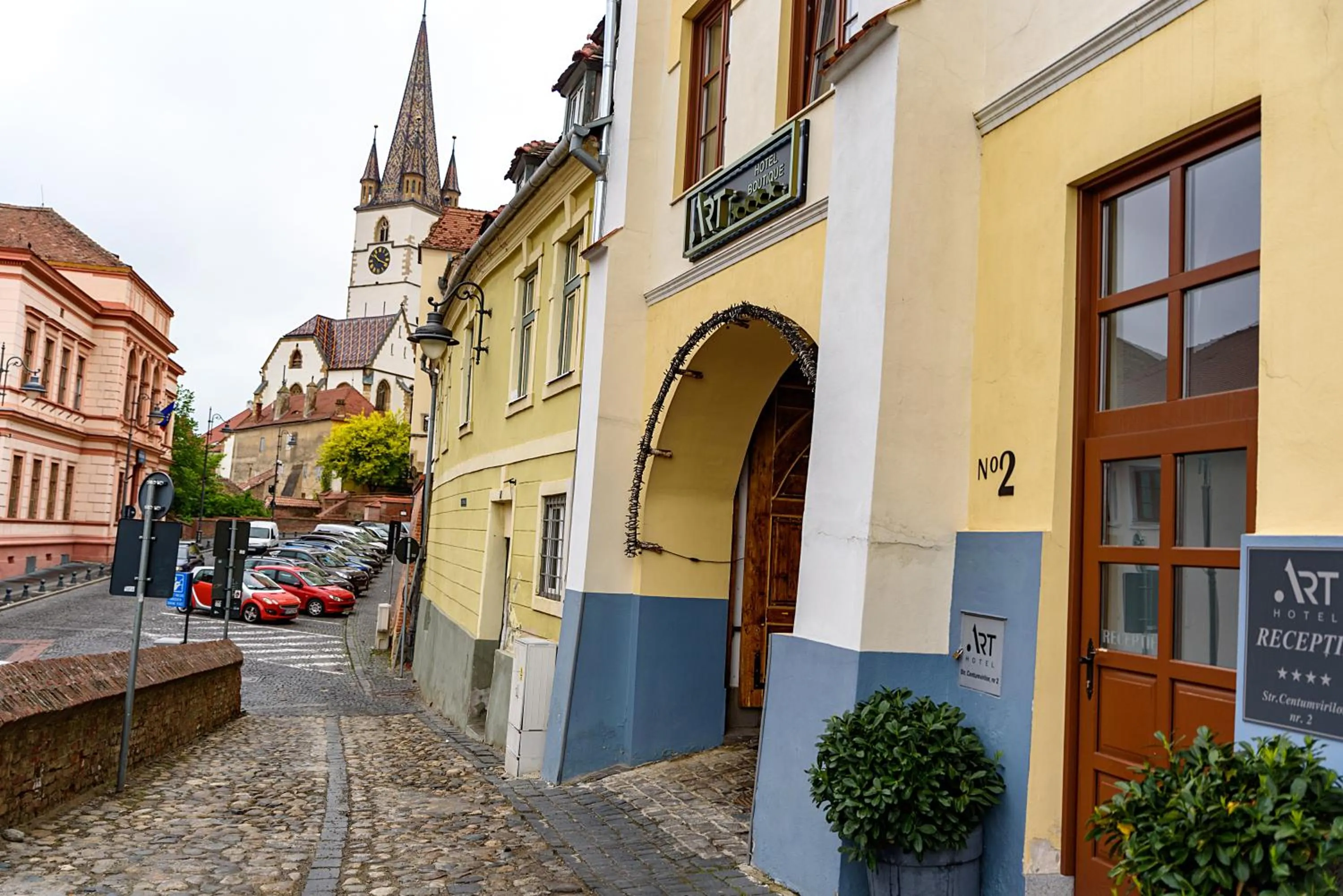 Property building in ART Hotel