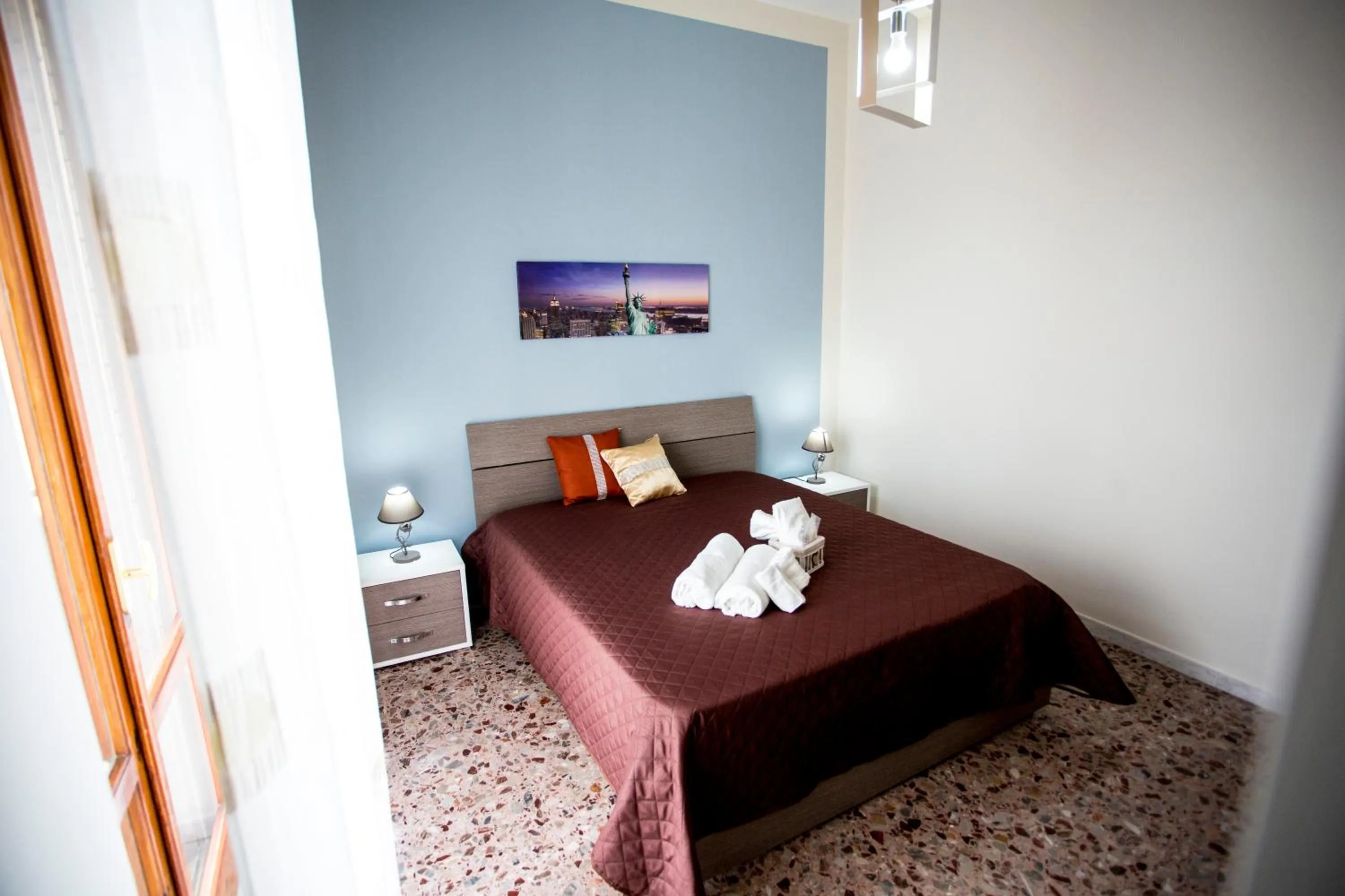 Bedroom, Bed in B&B L'Aurora CAPUA