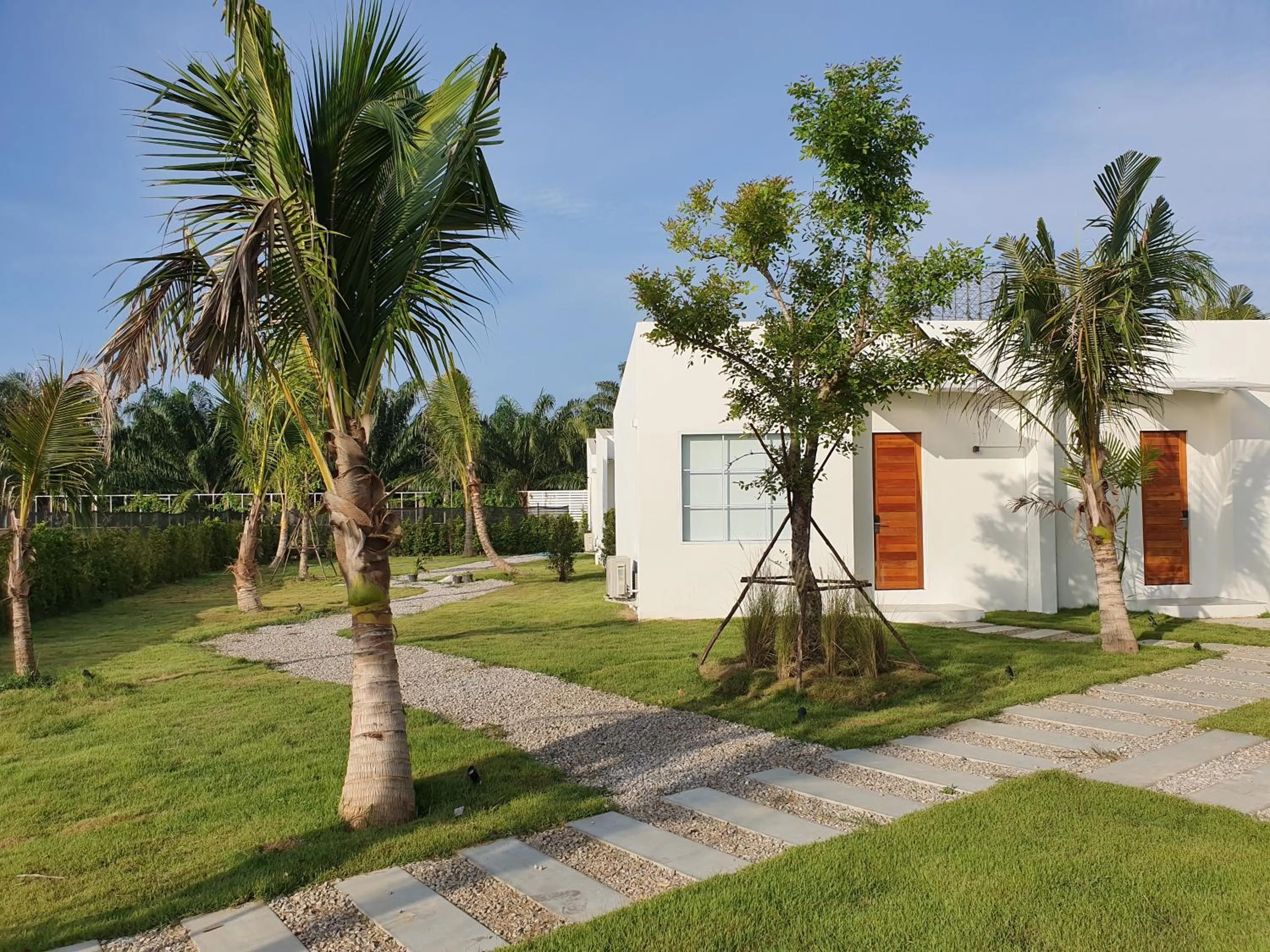 Garden view in MEET Boutique Resort