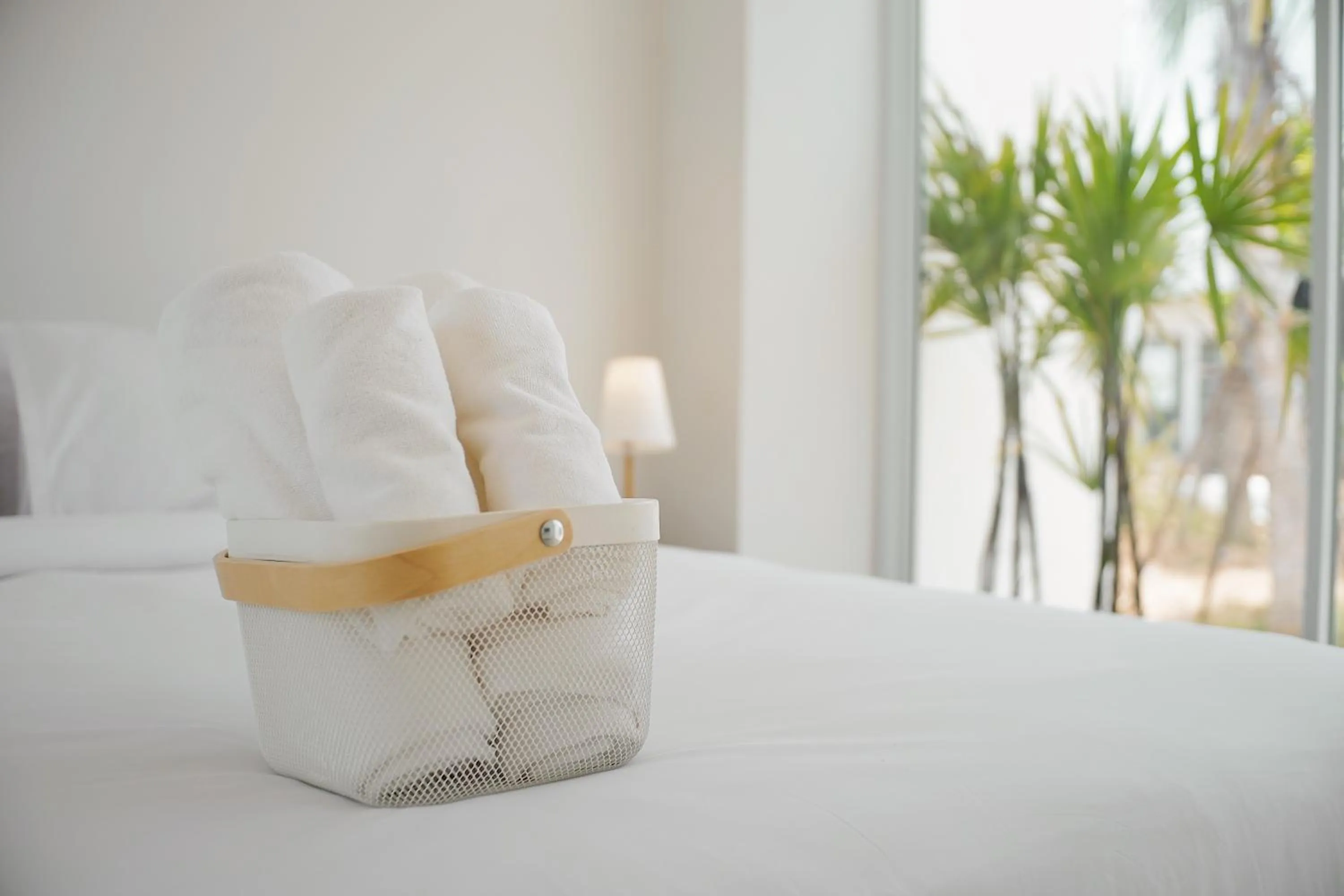 Bed in MEET Boutique Resort