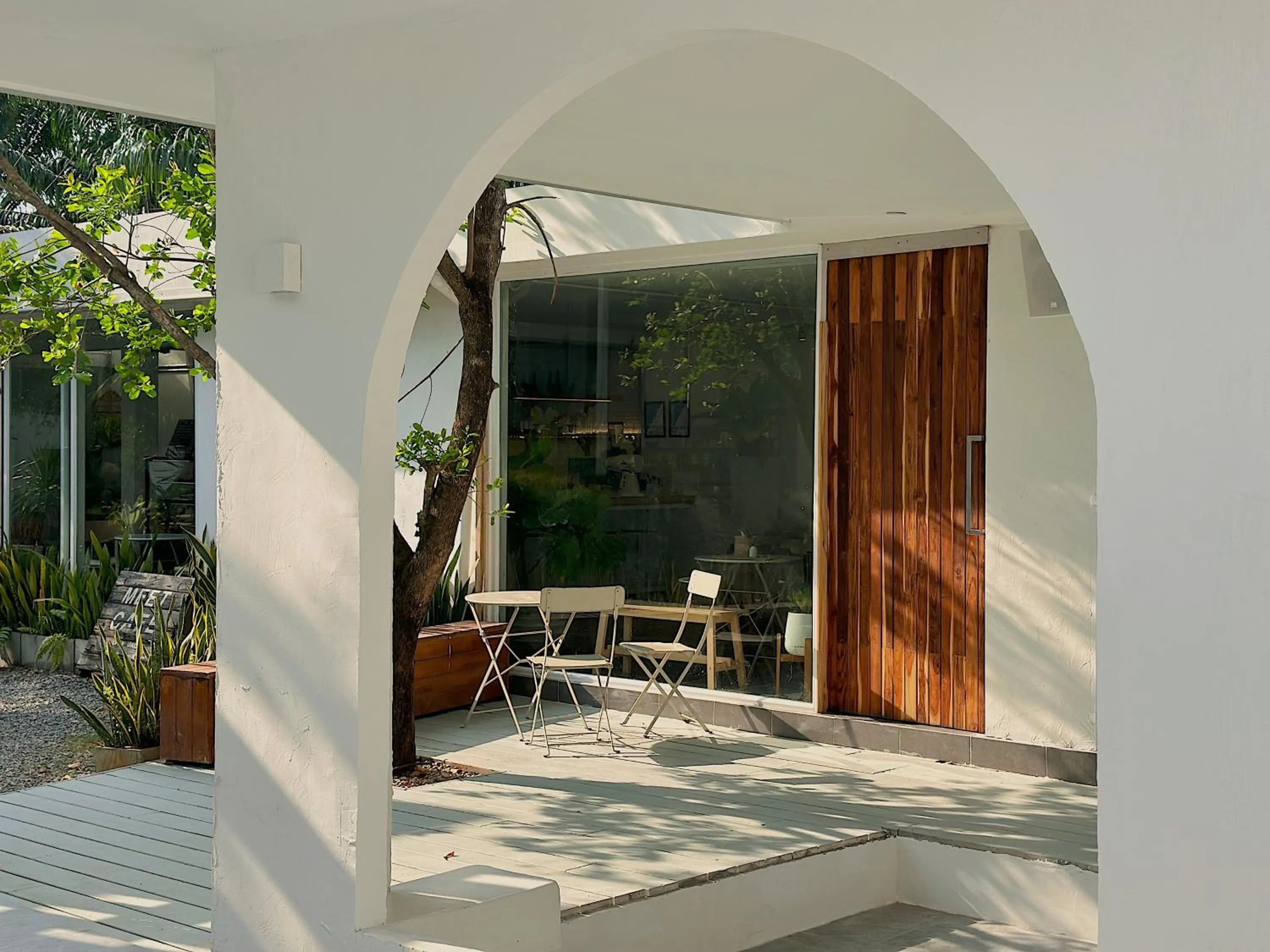 Patio in MEET Boutique Resort