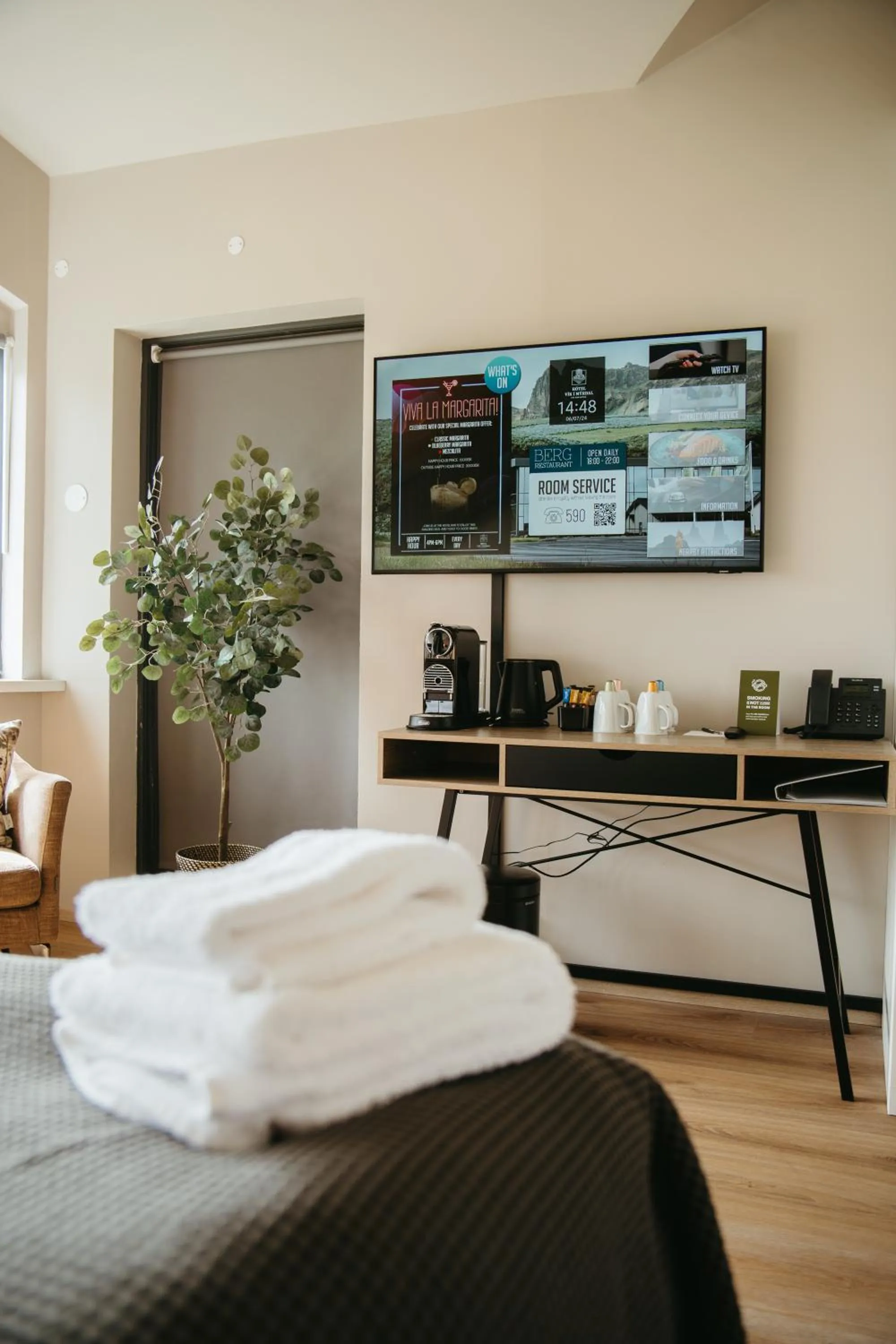 Decorative detail in Hotel Vík í Mýrdal