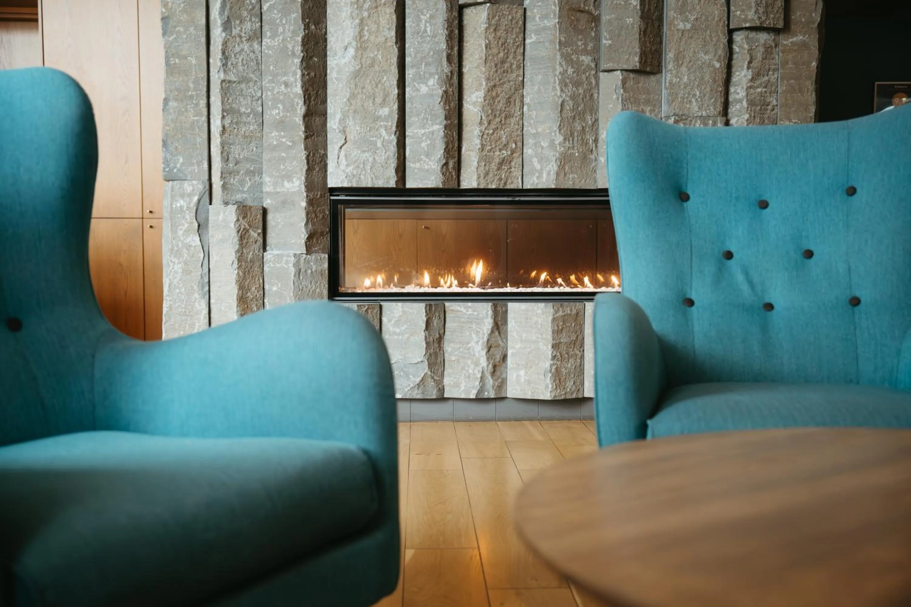 Seating area in Hotel Vík í Mýrdal