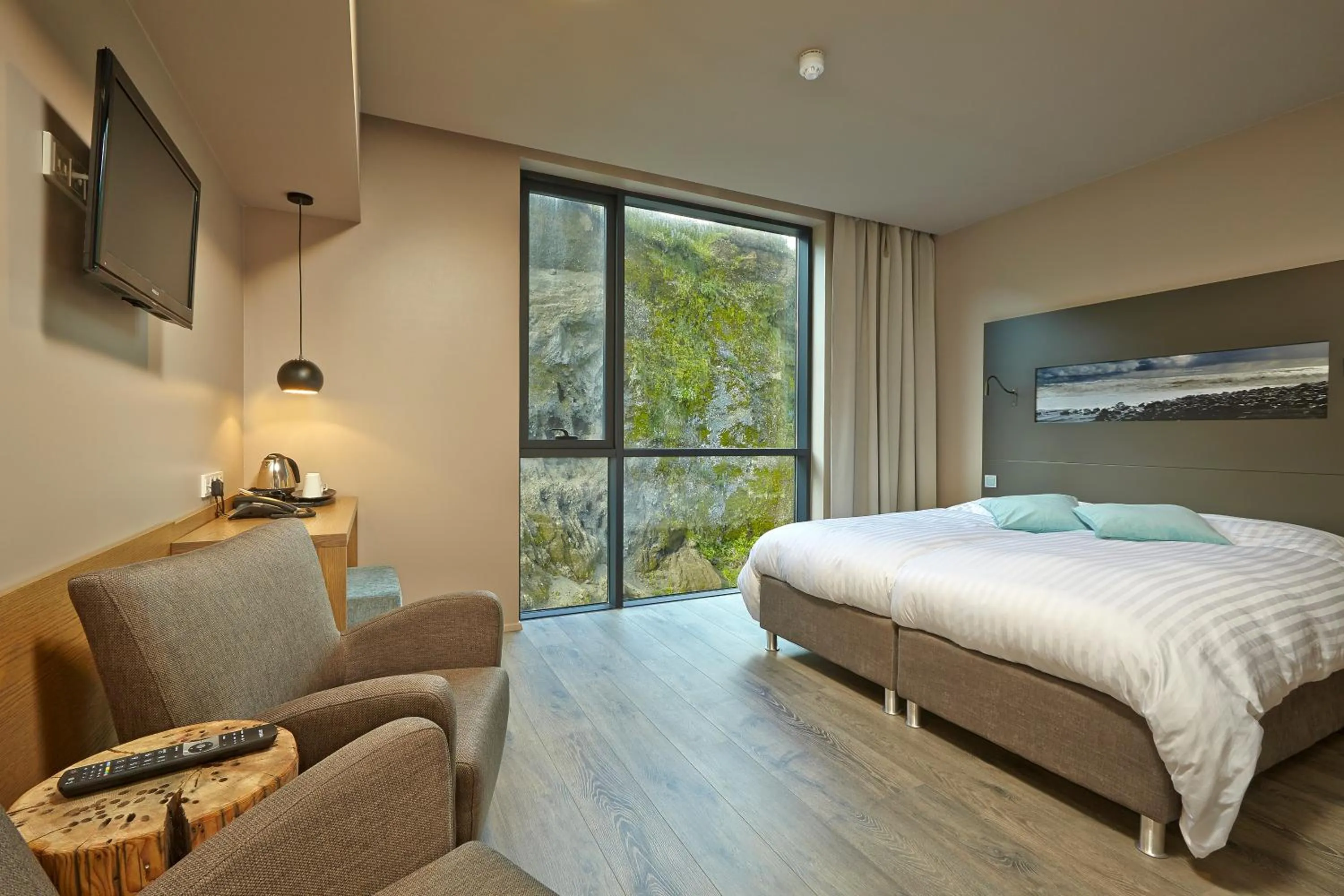 Bedroom, Bed in Hotel Vík í Mýrdal