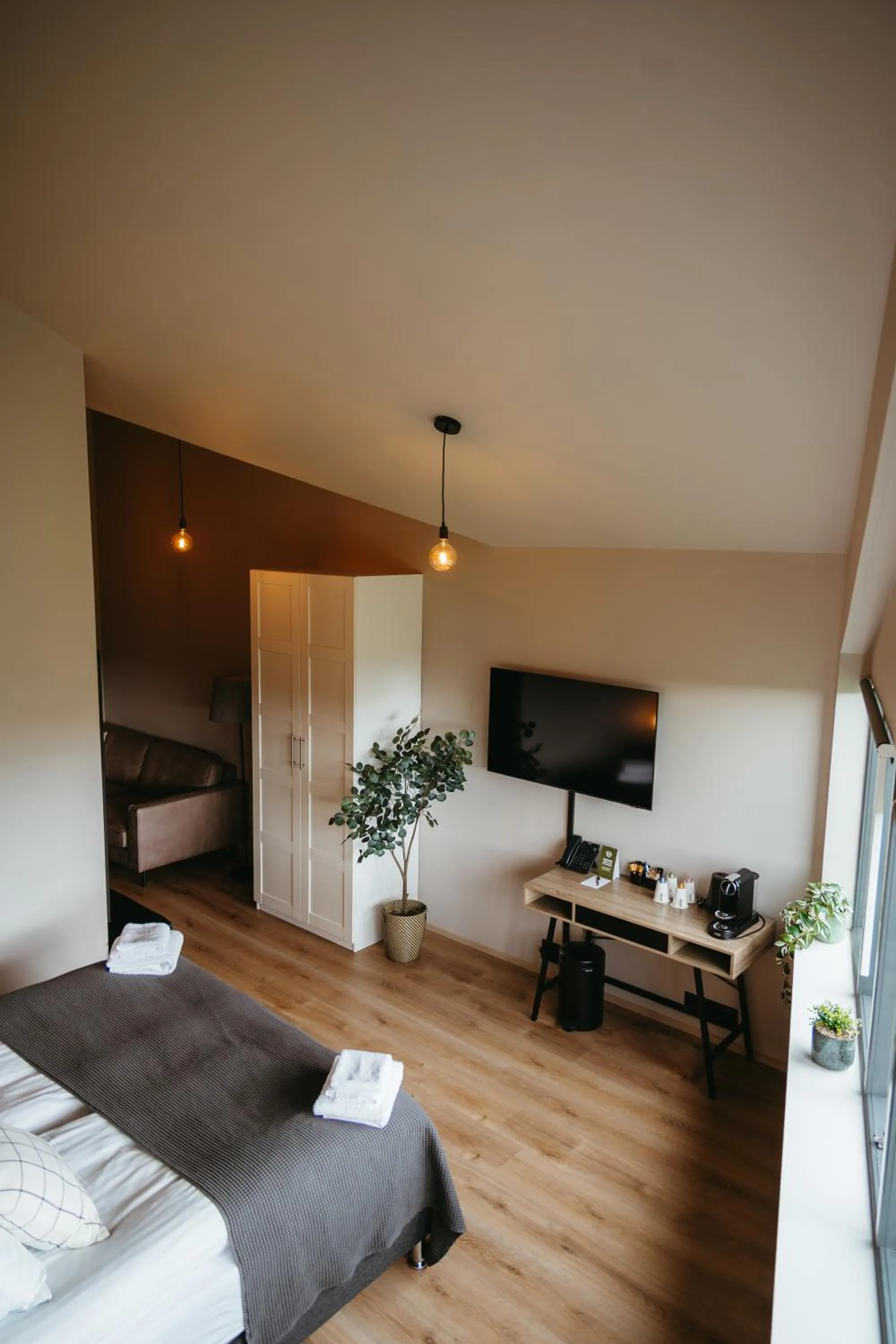 Bedroom, Bed in Hotel Vík í Mýrdal